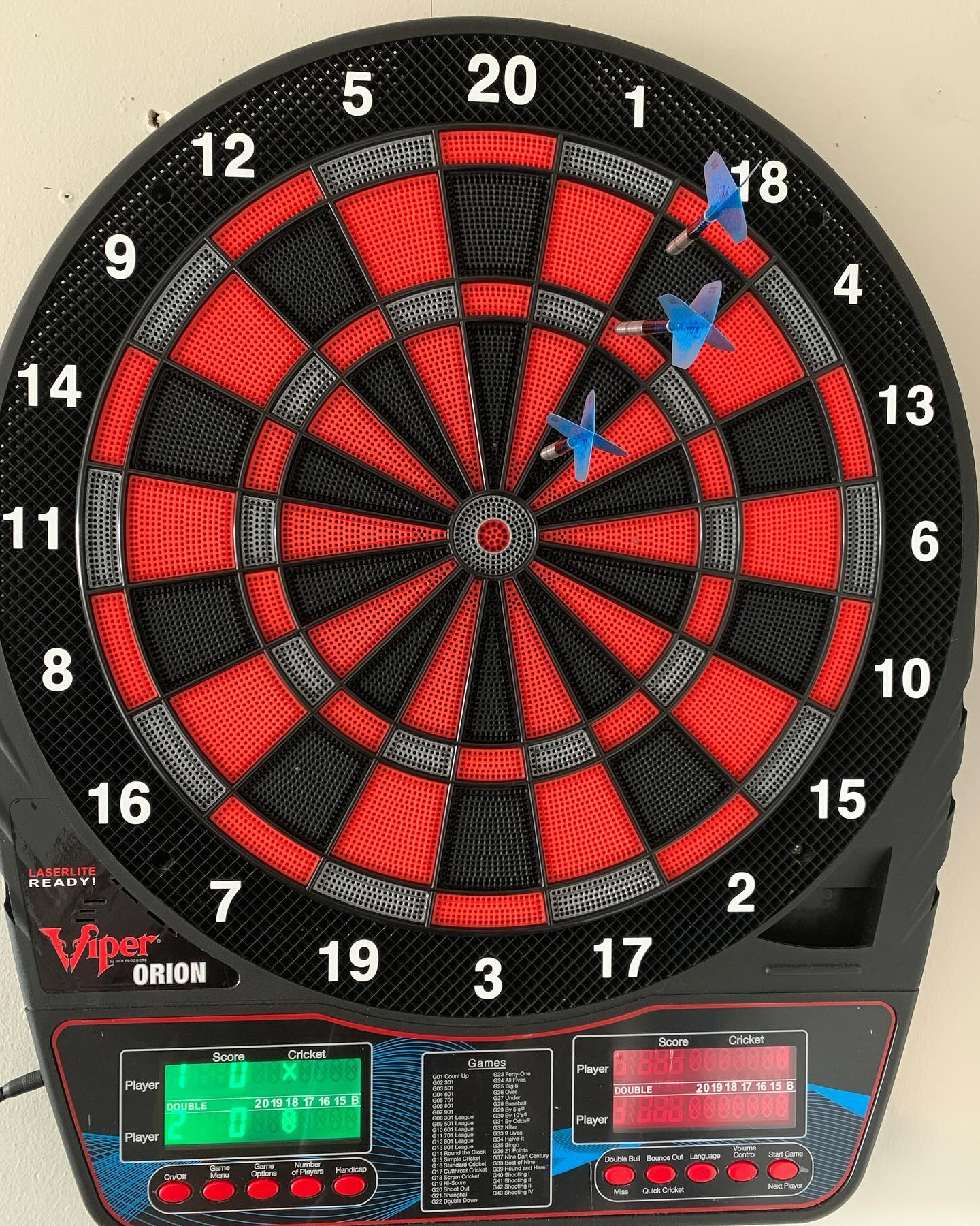 Working the 18s with my new darts from dartshopper. #Dartshopper