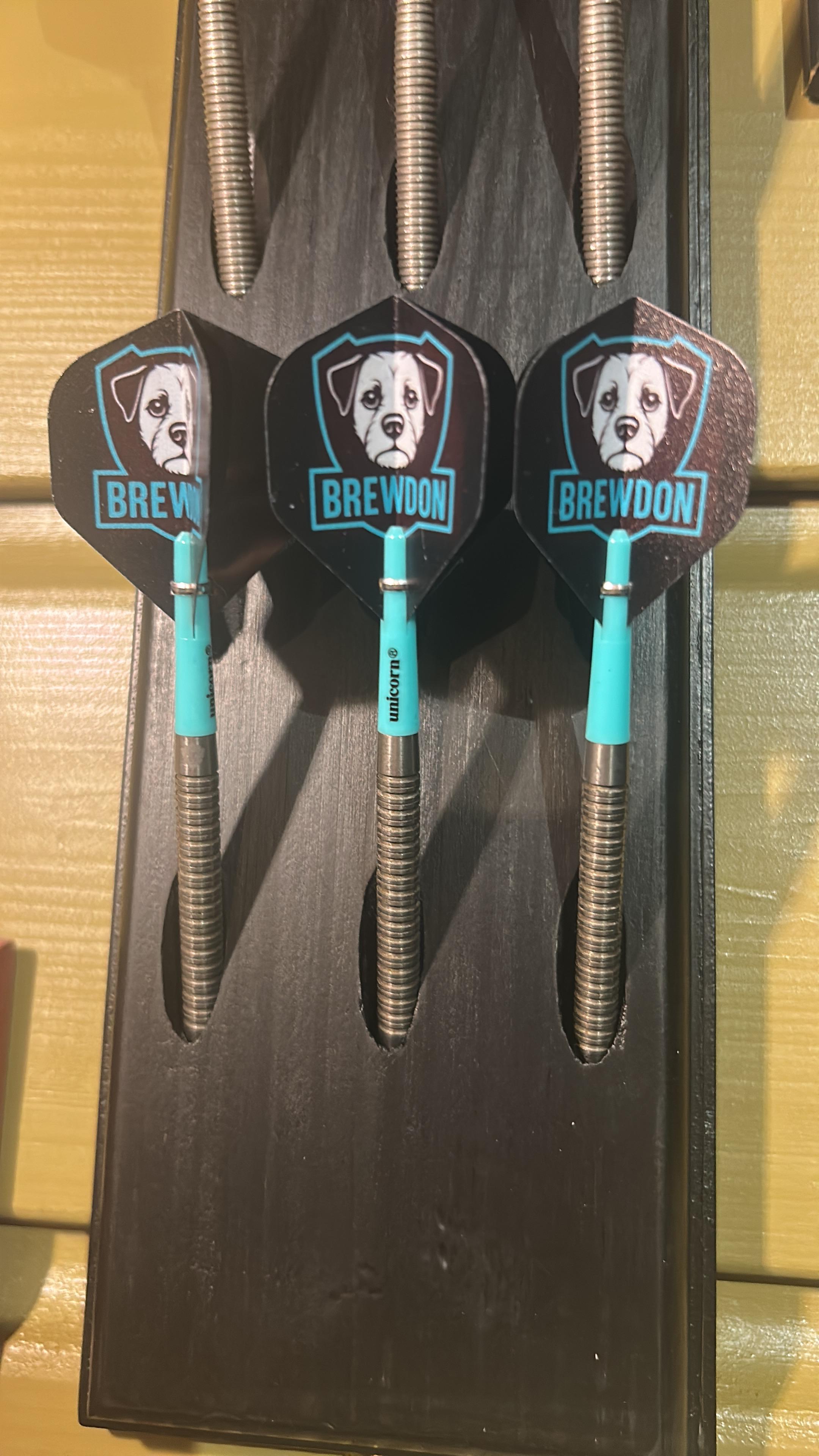 Pijlen voor onze home bar de BrewDon