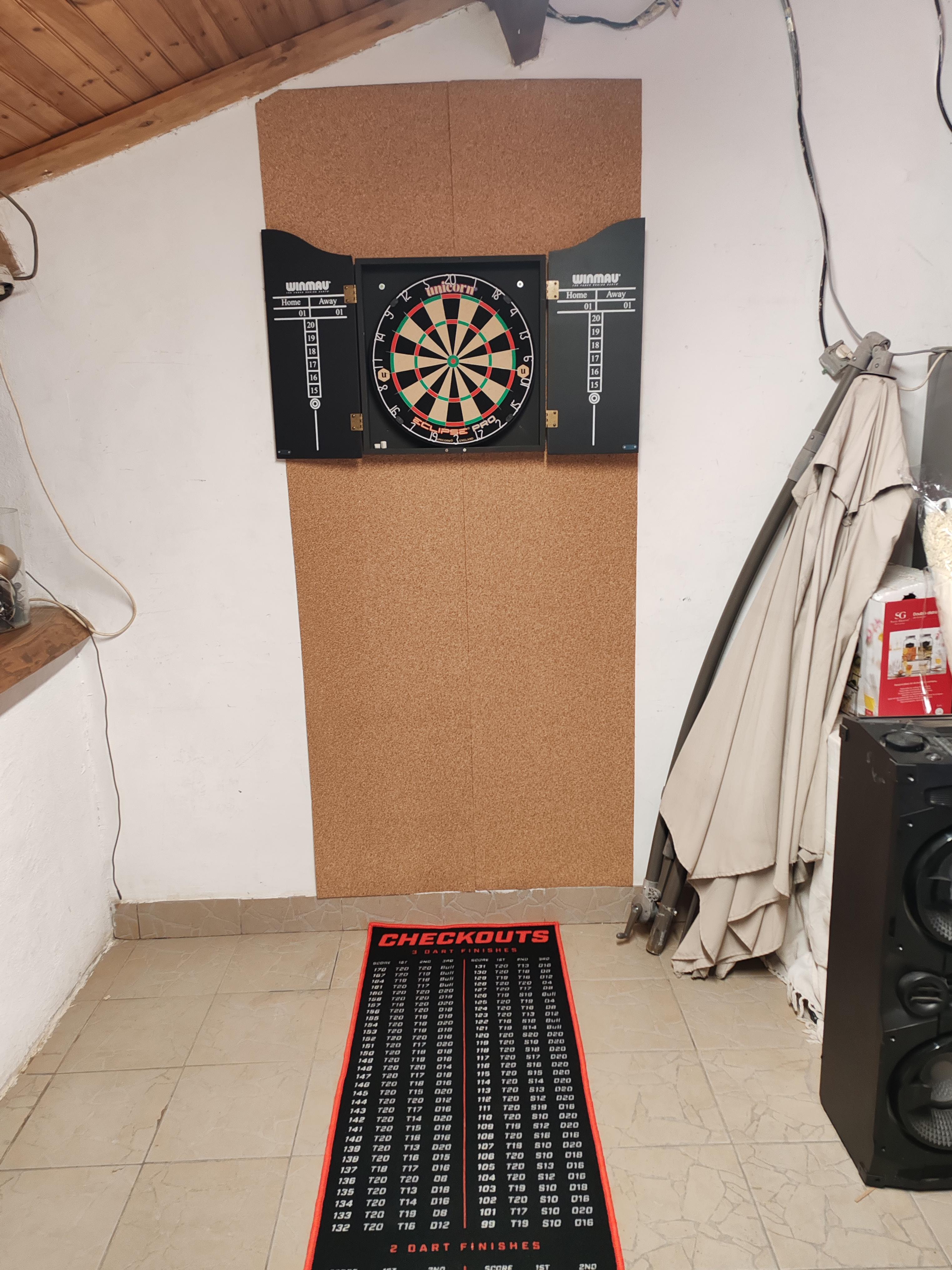 Coffret avec cible plus tapis, je suis bien là !