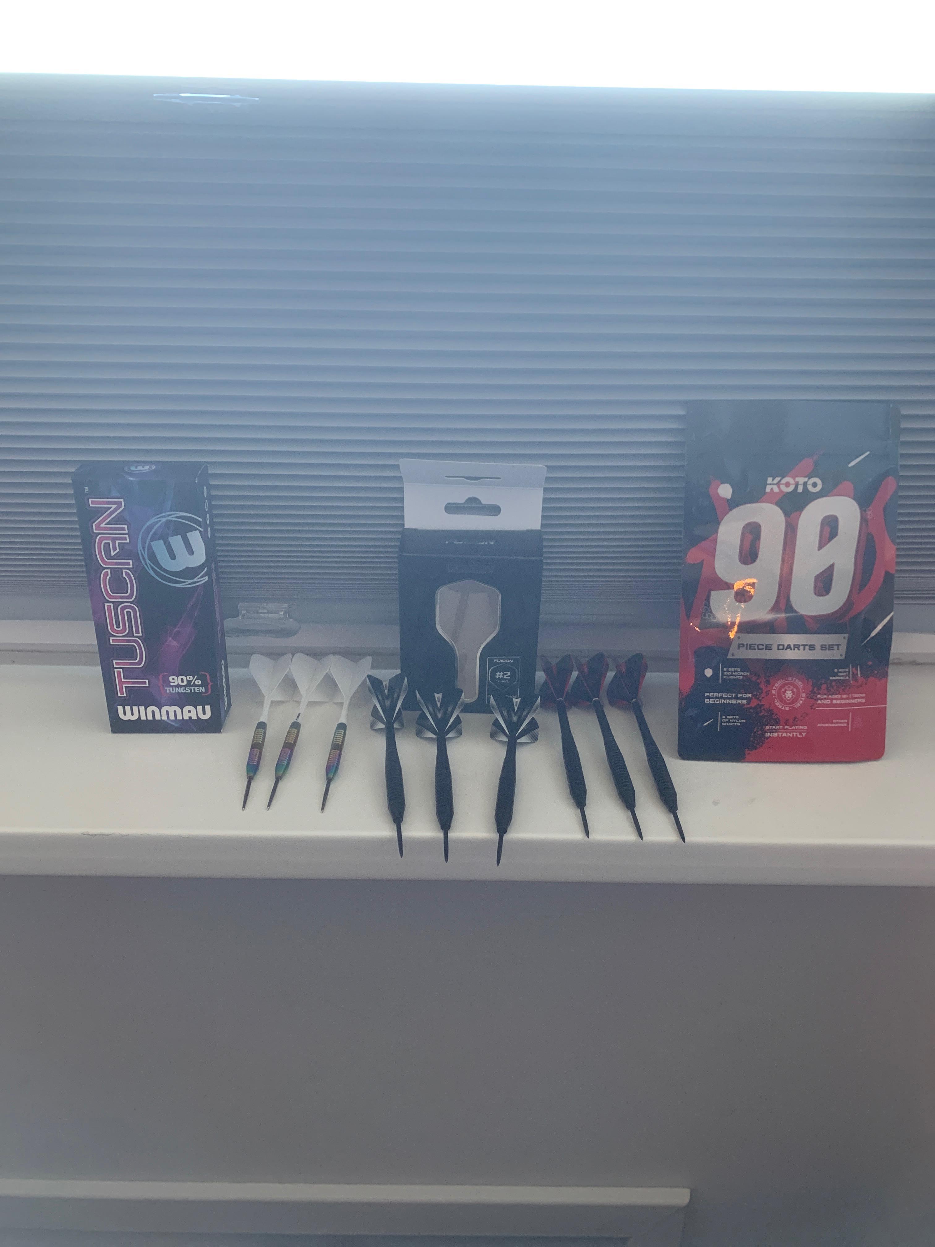 Mijn aankoop van darts