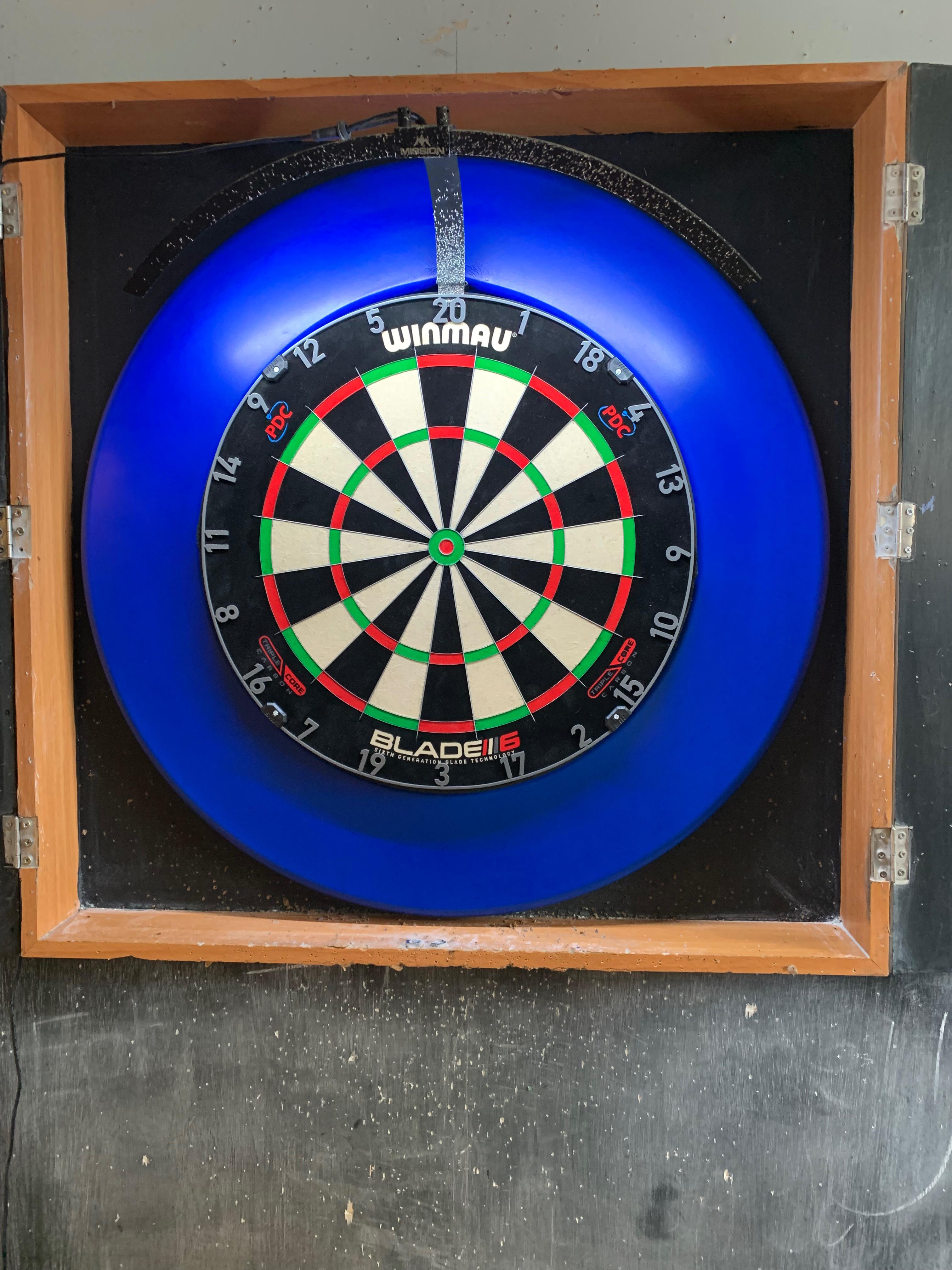 New board and surround.