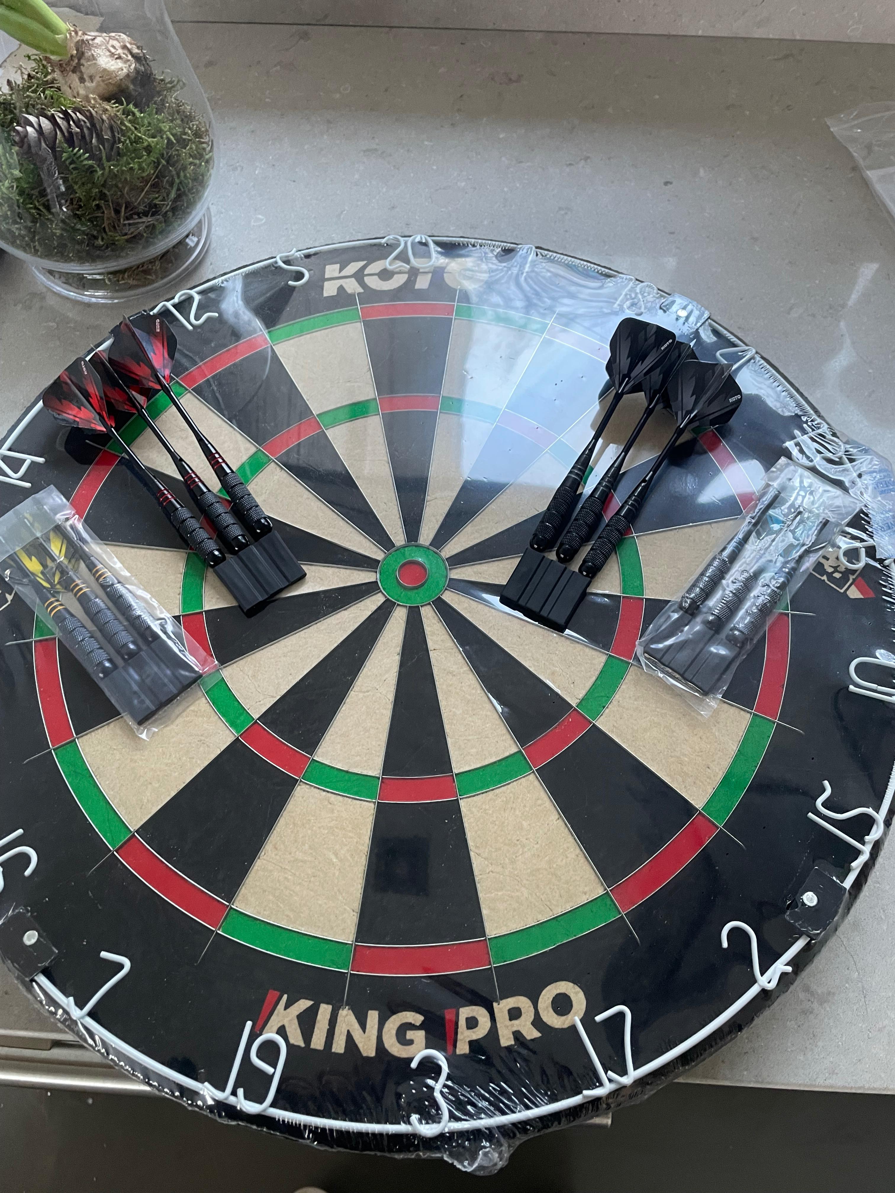 Dart bord + pijlen