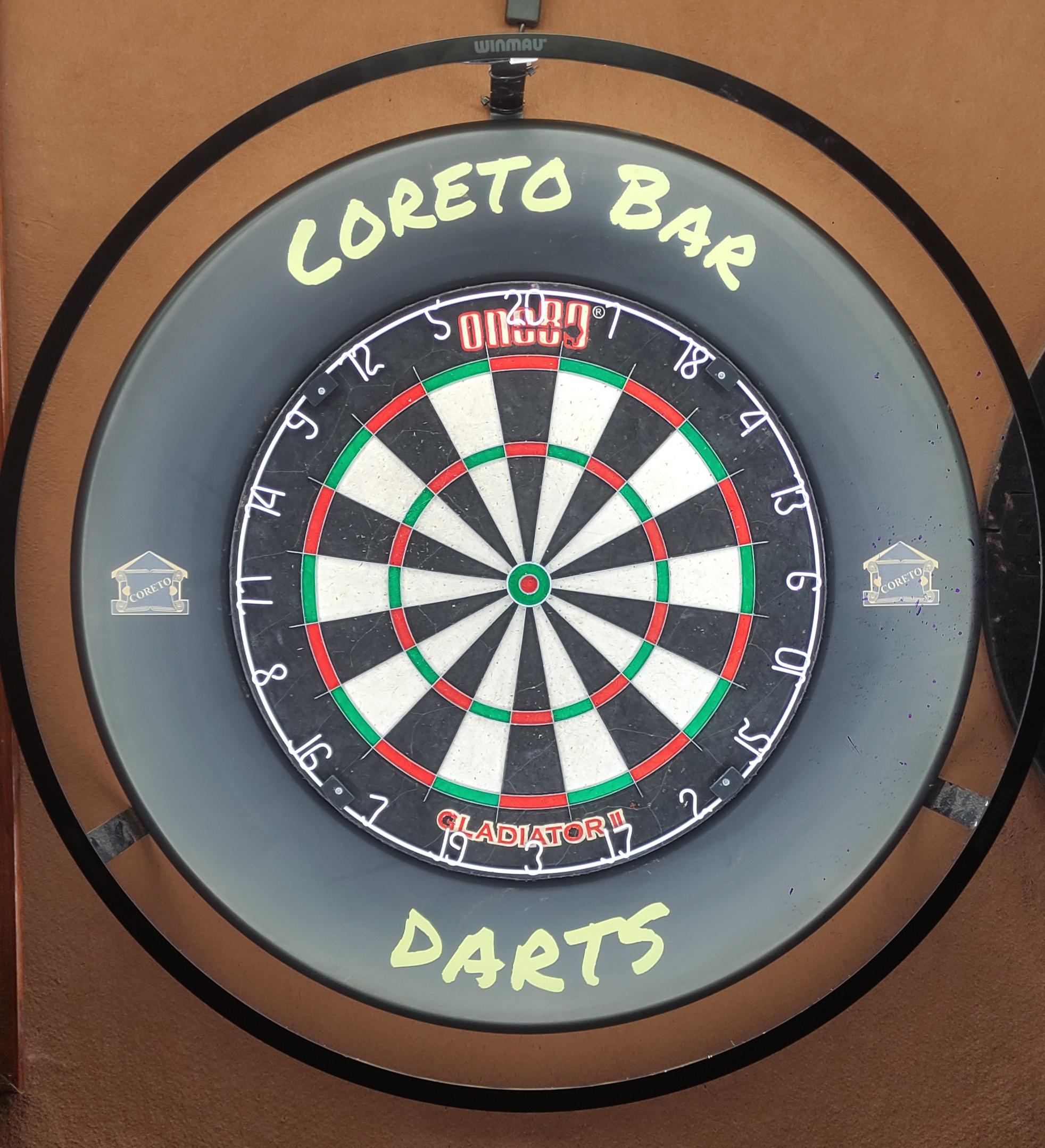 Dartshopper surround + winmau led