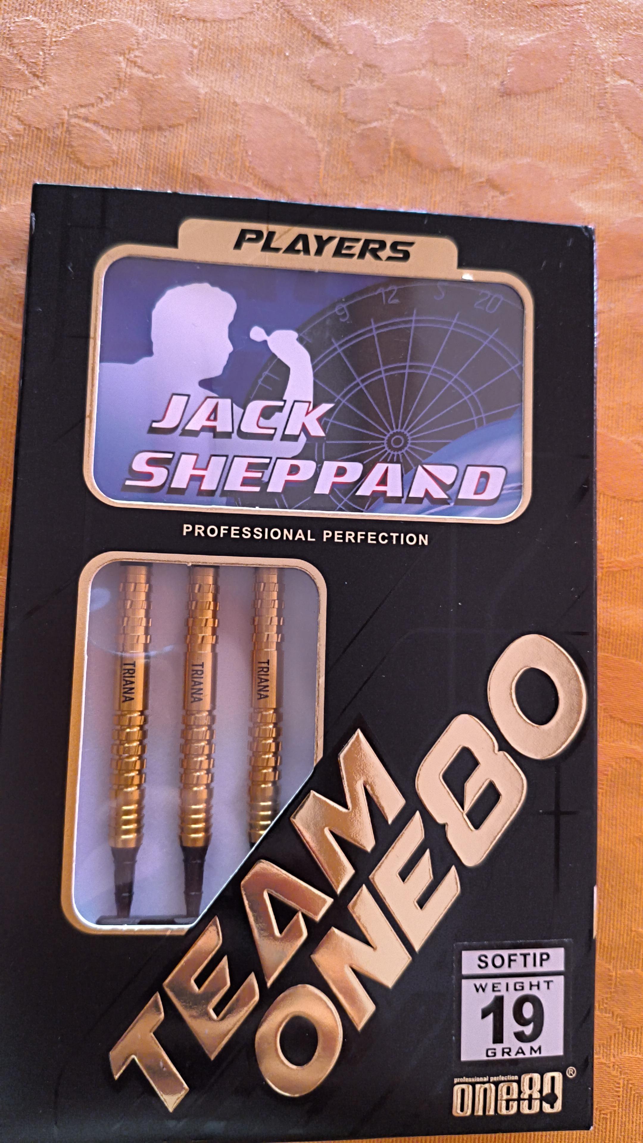 Dardos one80 Jack sheppard