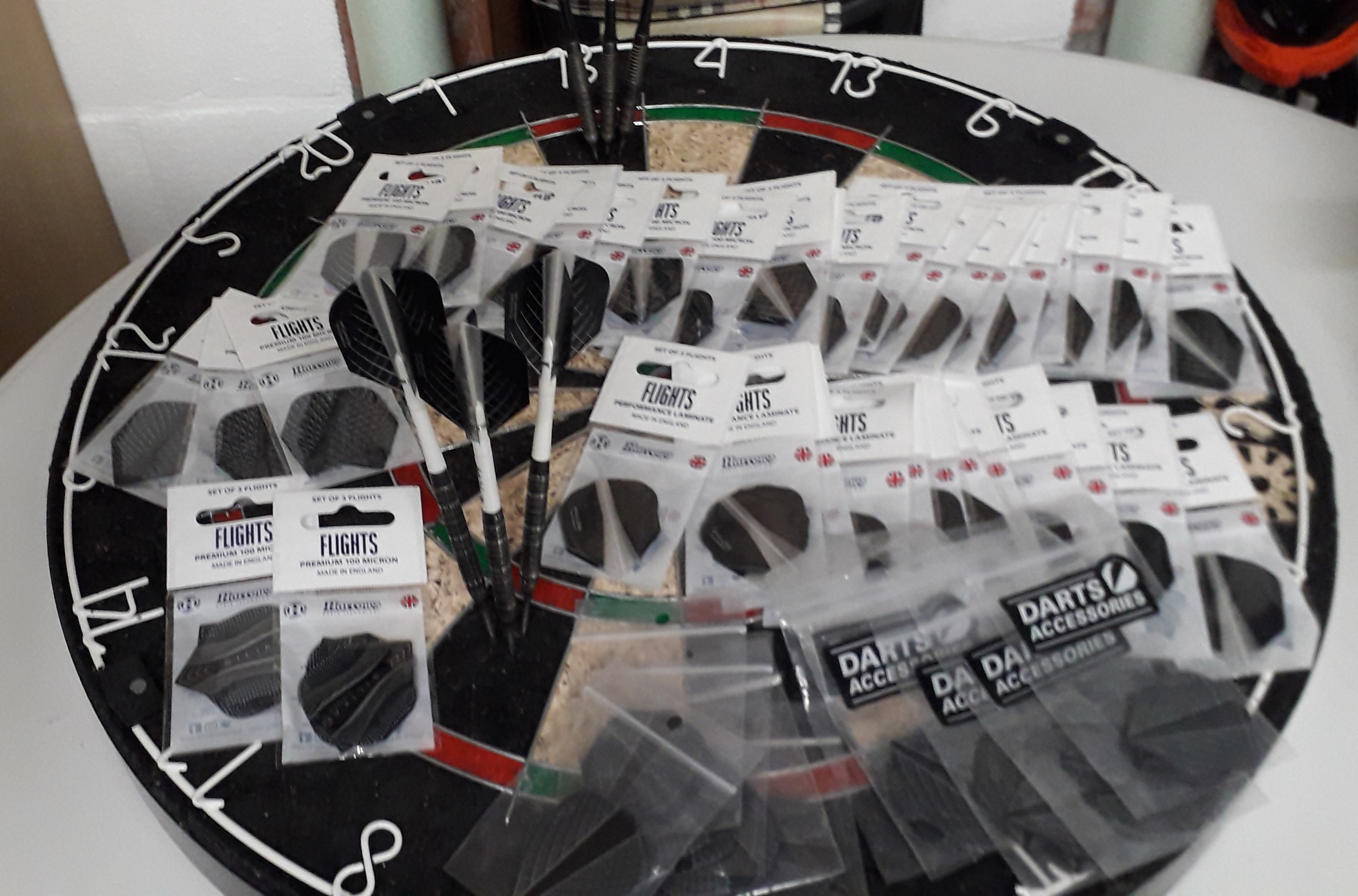 Flights van dartsshopper 