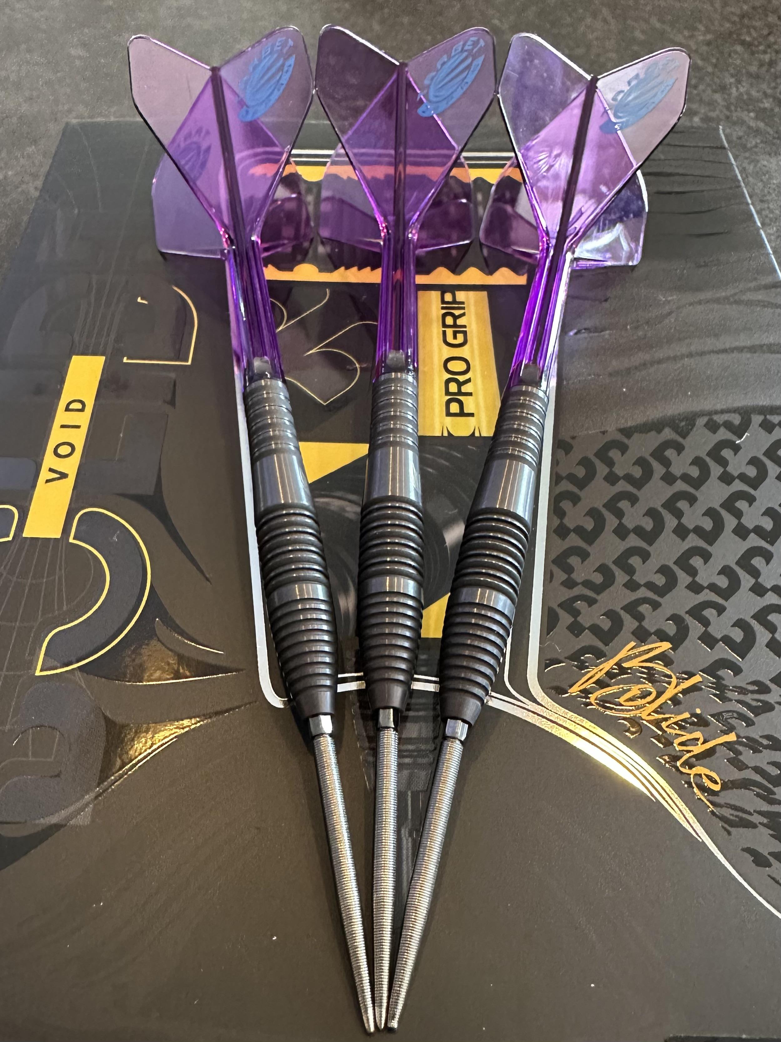 Target Bolide Void 05 (22g) + K-Flex Inbetween No.2 + SwissPoint Nano 30mm + Target Tahoma Shell purple 