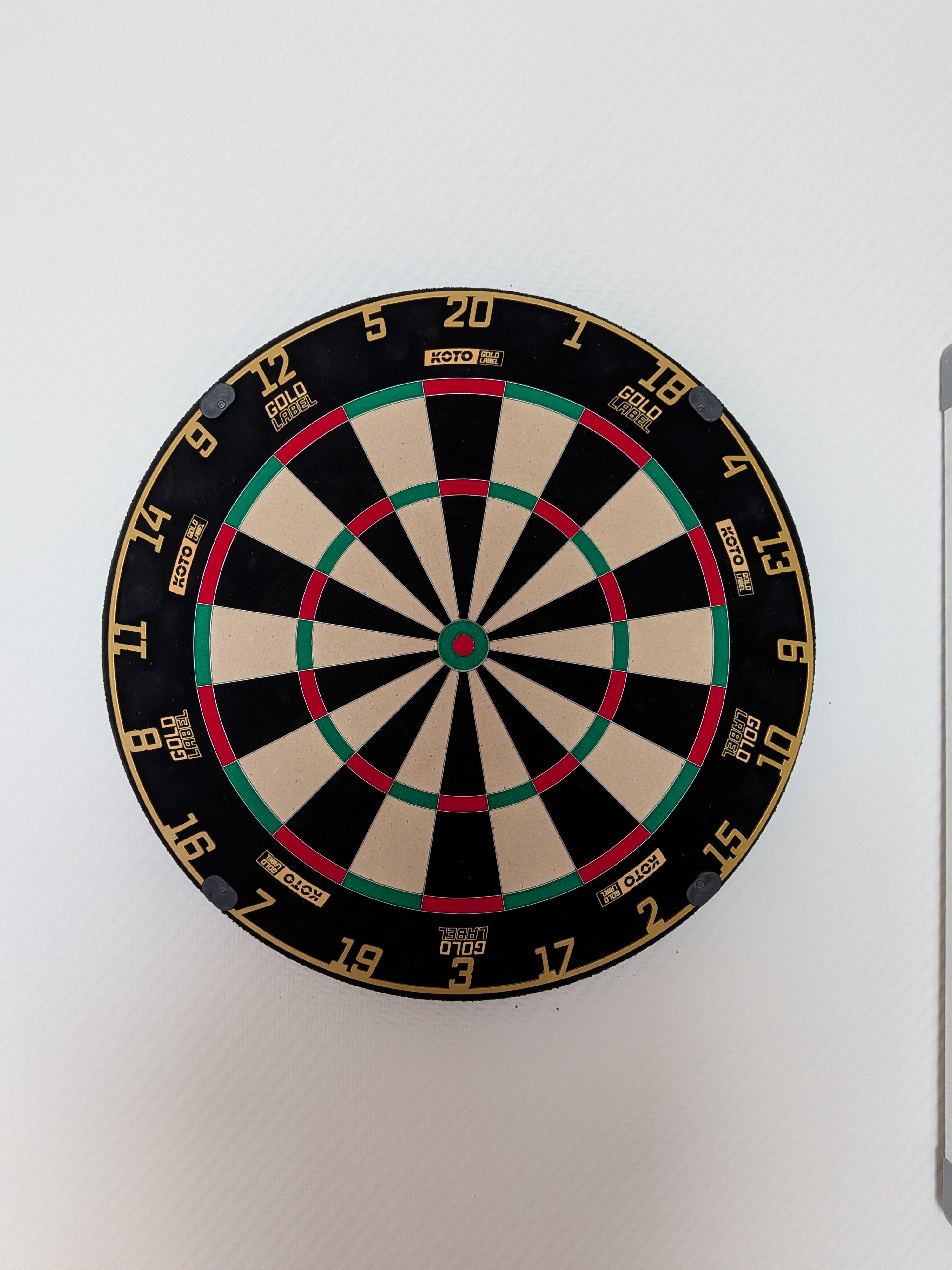 Darts blok koto gold label 