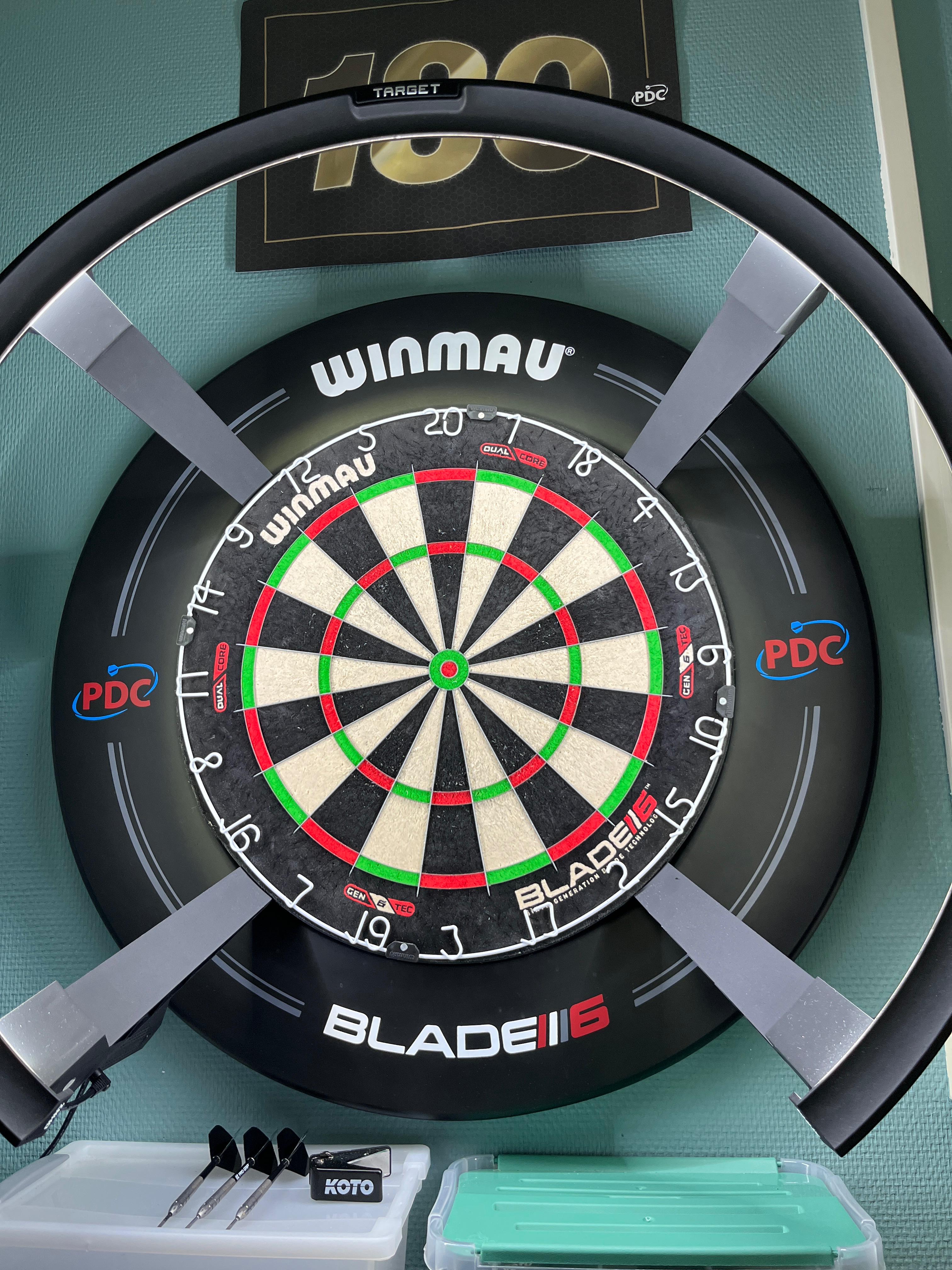 OMNI dartbord systeem en Bulls advantage dartbord 