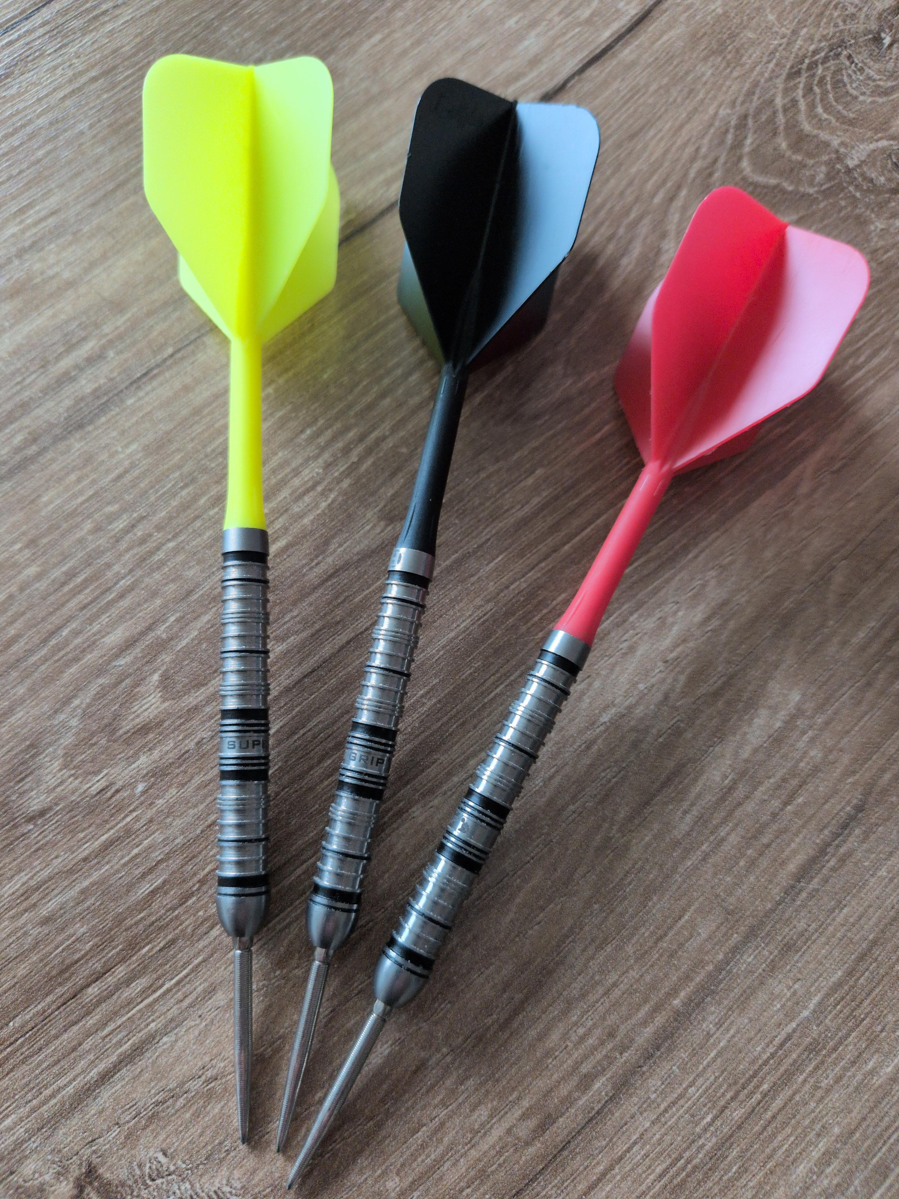 Harrows Supergripp mit Quikpoint und L style Bar Flyts