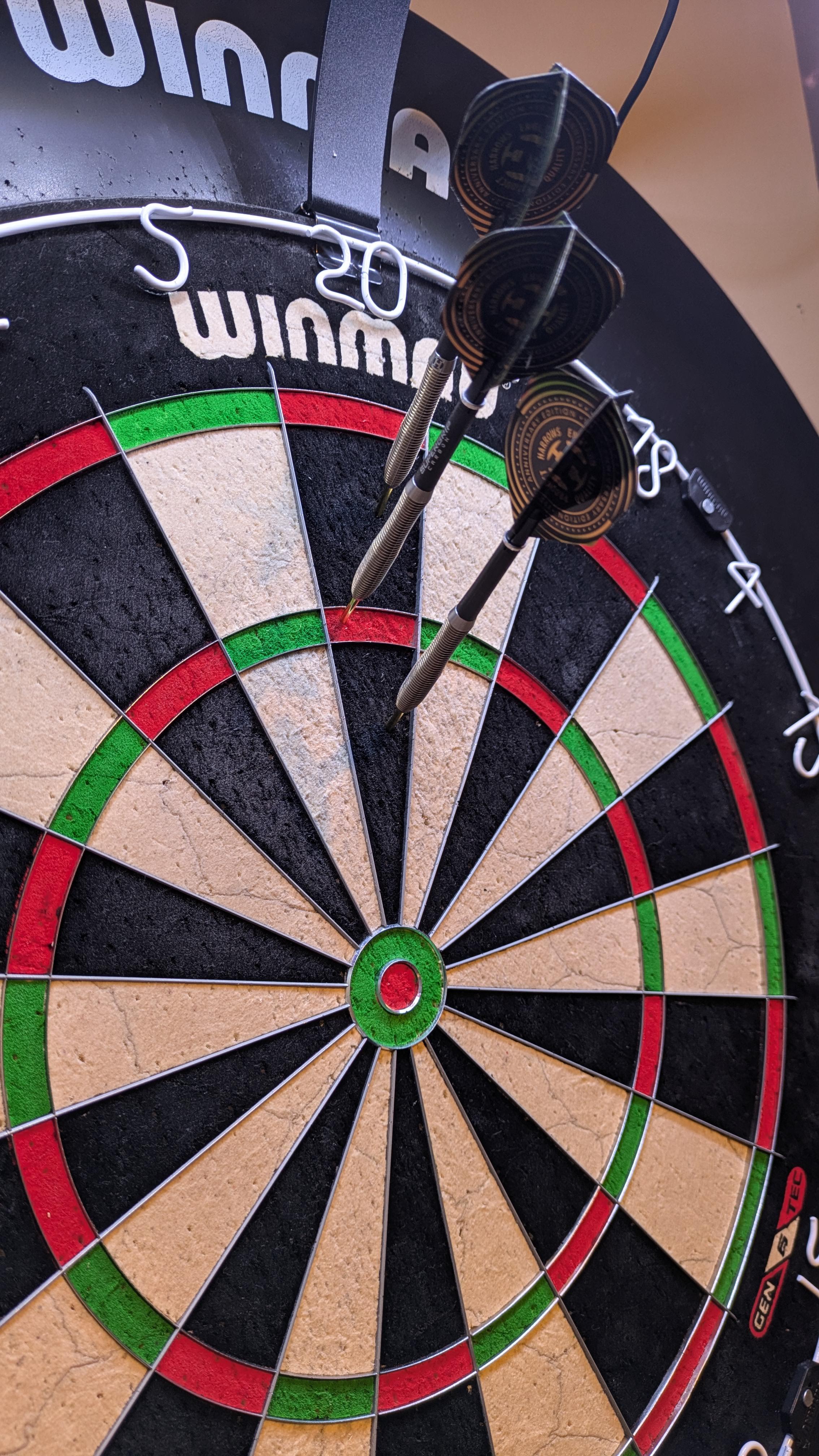New darts going well 😊🔥🎯