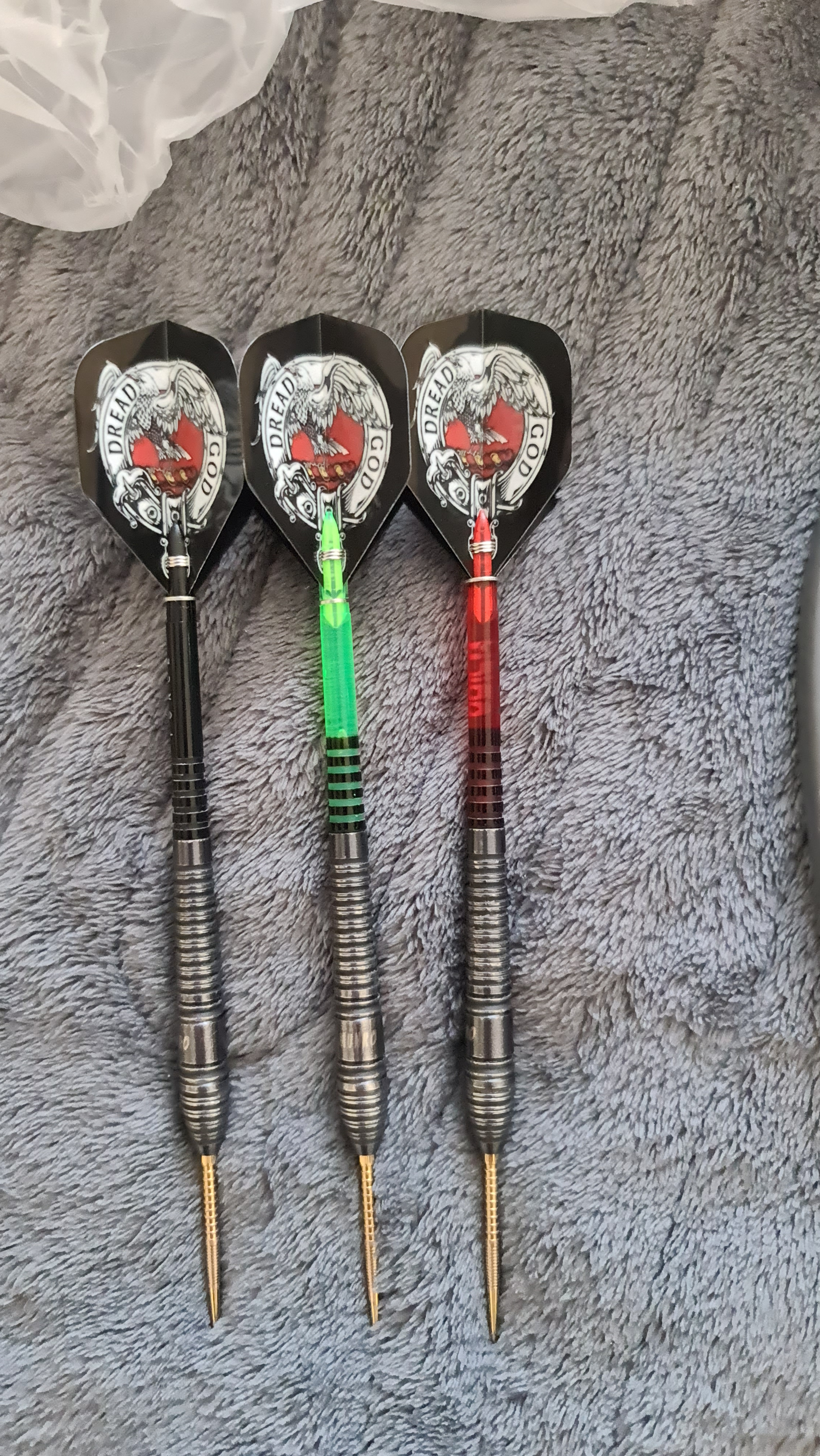Great custom flights to go with the personalised engraving on the darts a few months ago. Would highly recommend
