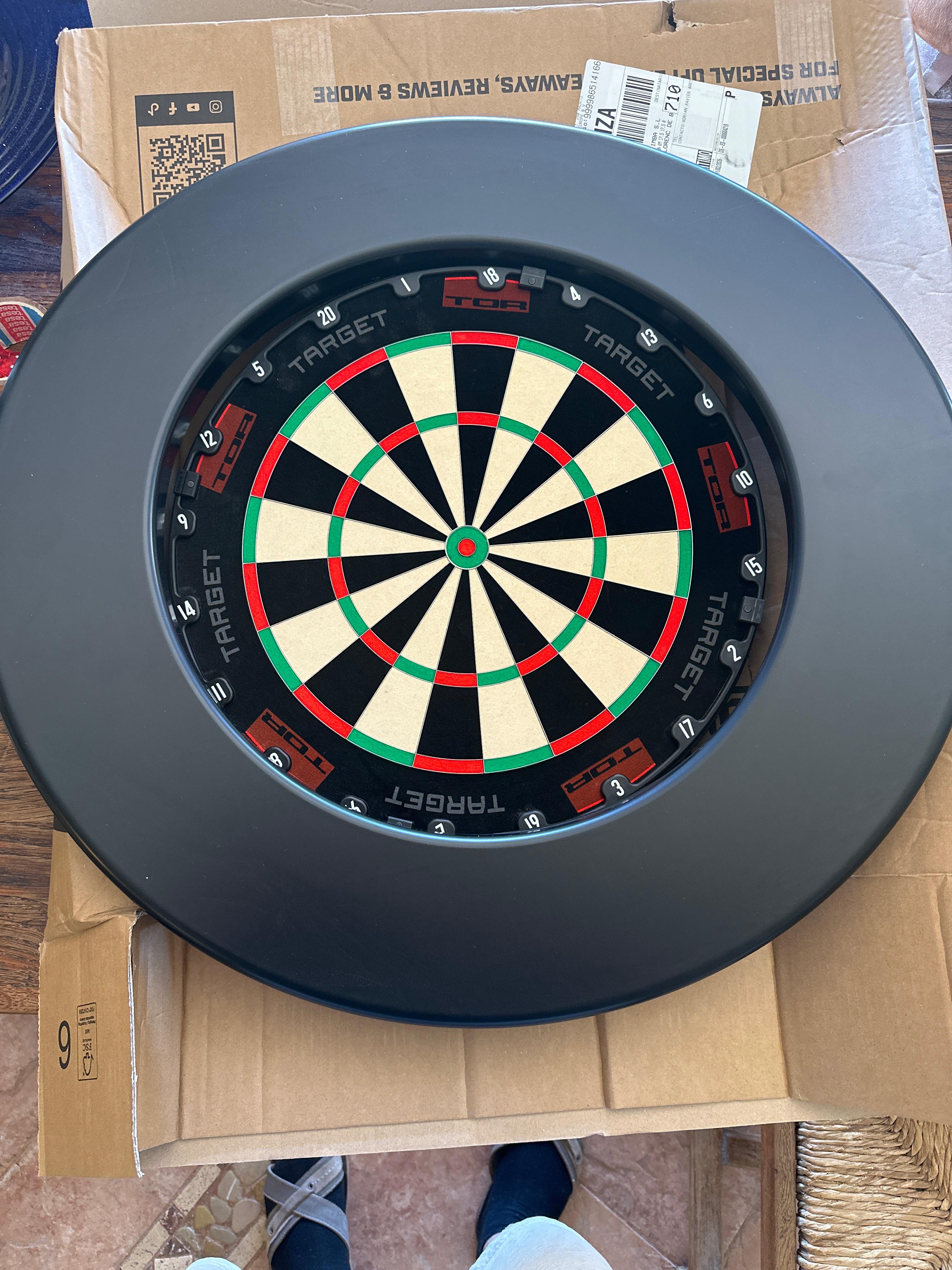 Full dartborad set up