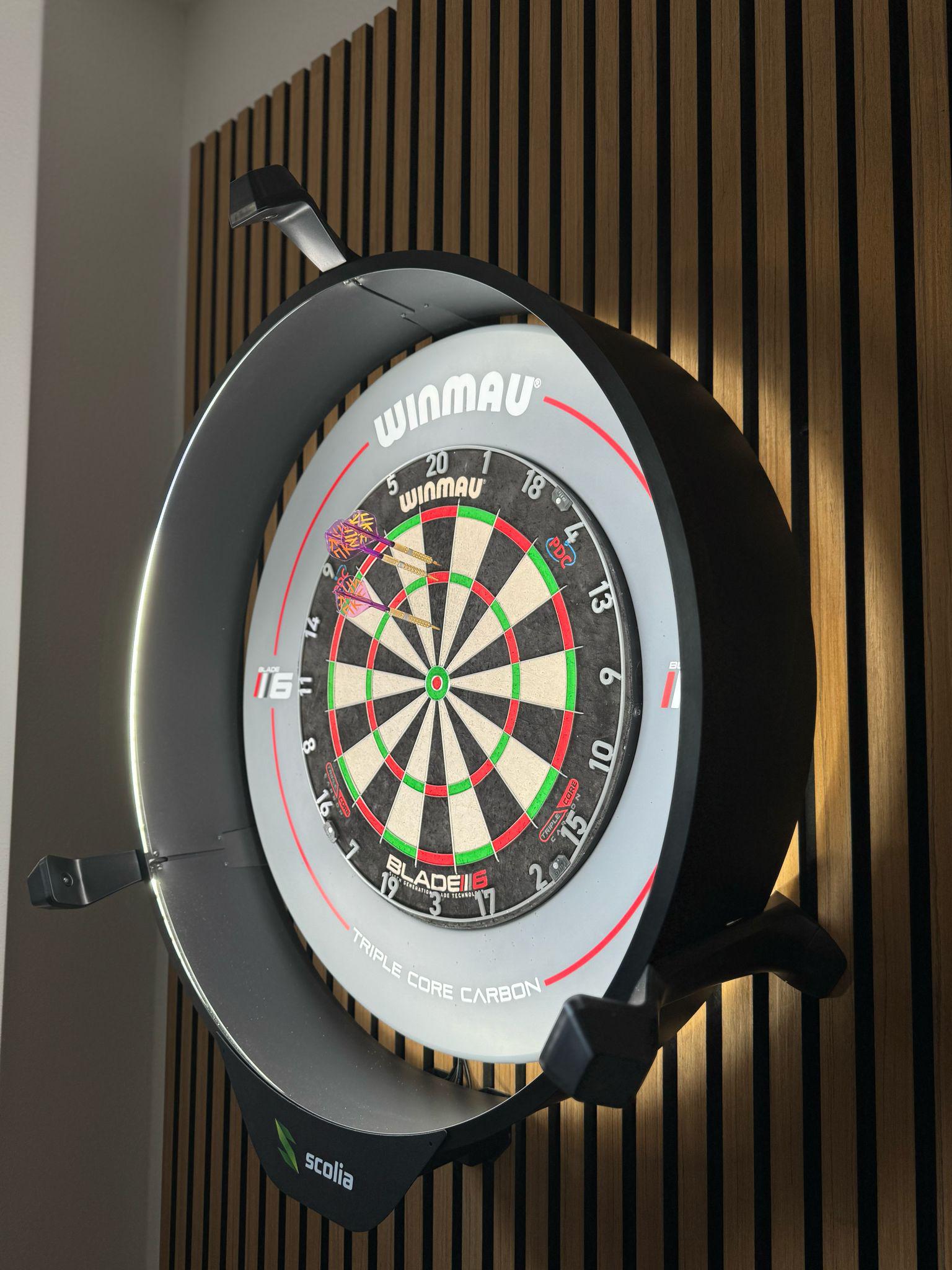 Neues Dartsetup :) Jetzt kann endlich "schön" trainiert werden... Good darts!