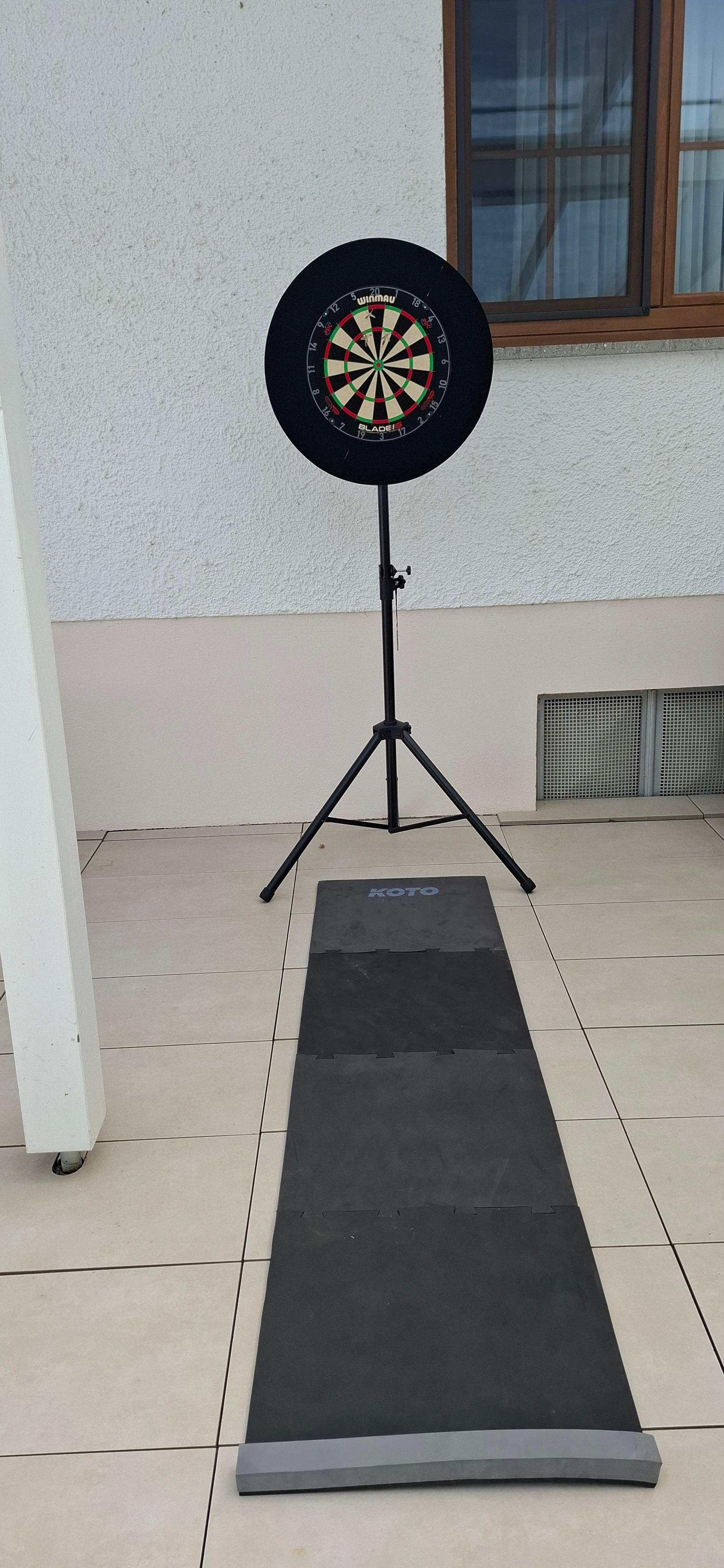 Scheibe, Surround, Ständer, Matte