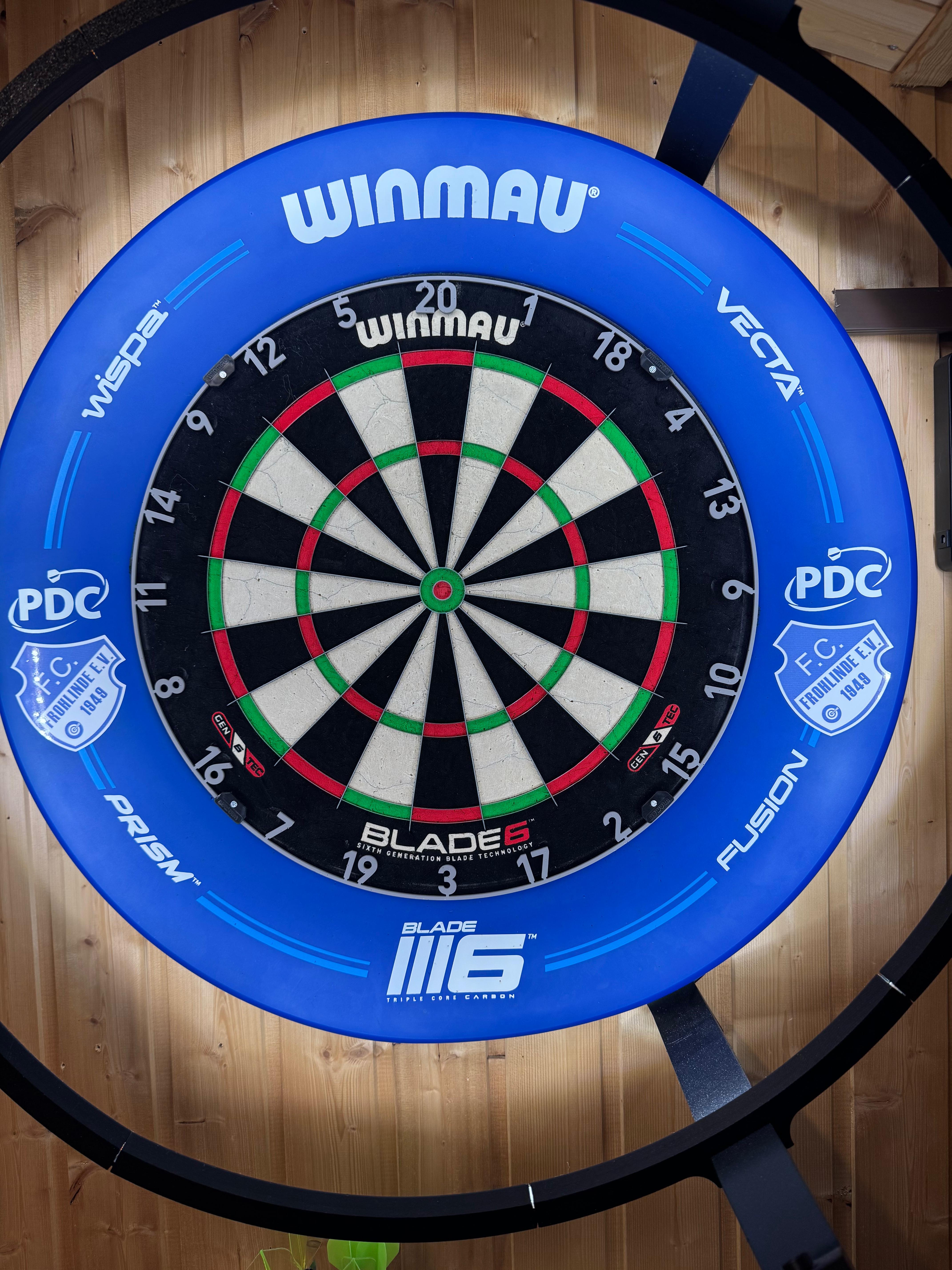 Meine neue Dartscheibe 