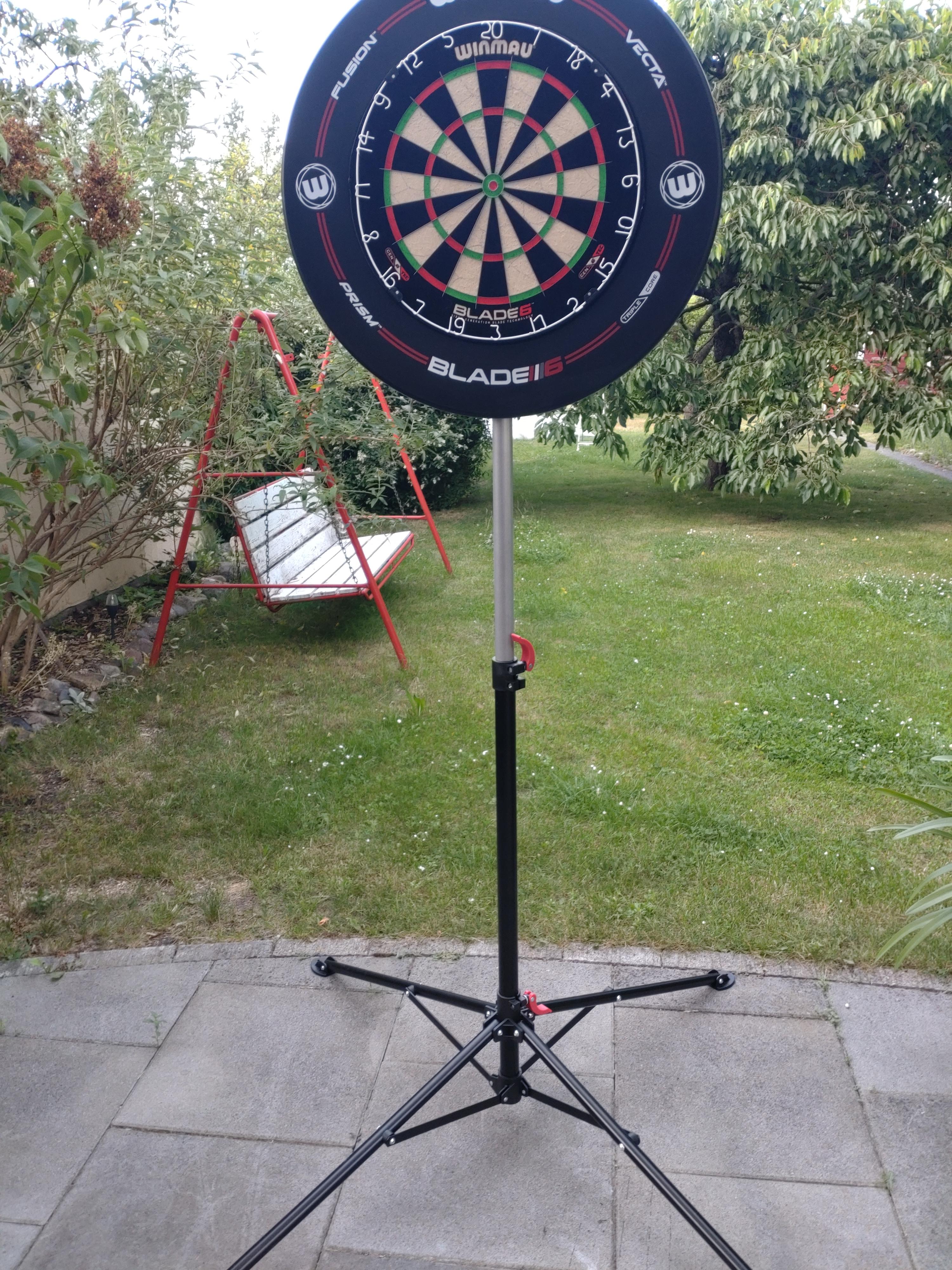 Unser Bord von Winmau mit Surround und Ständer