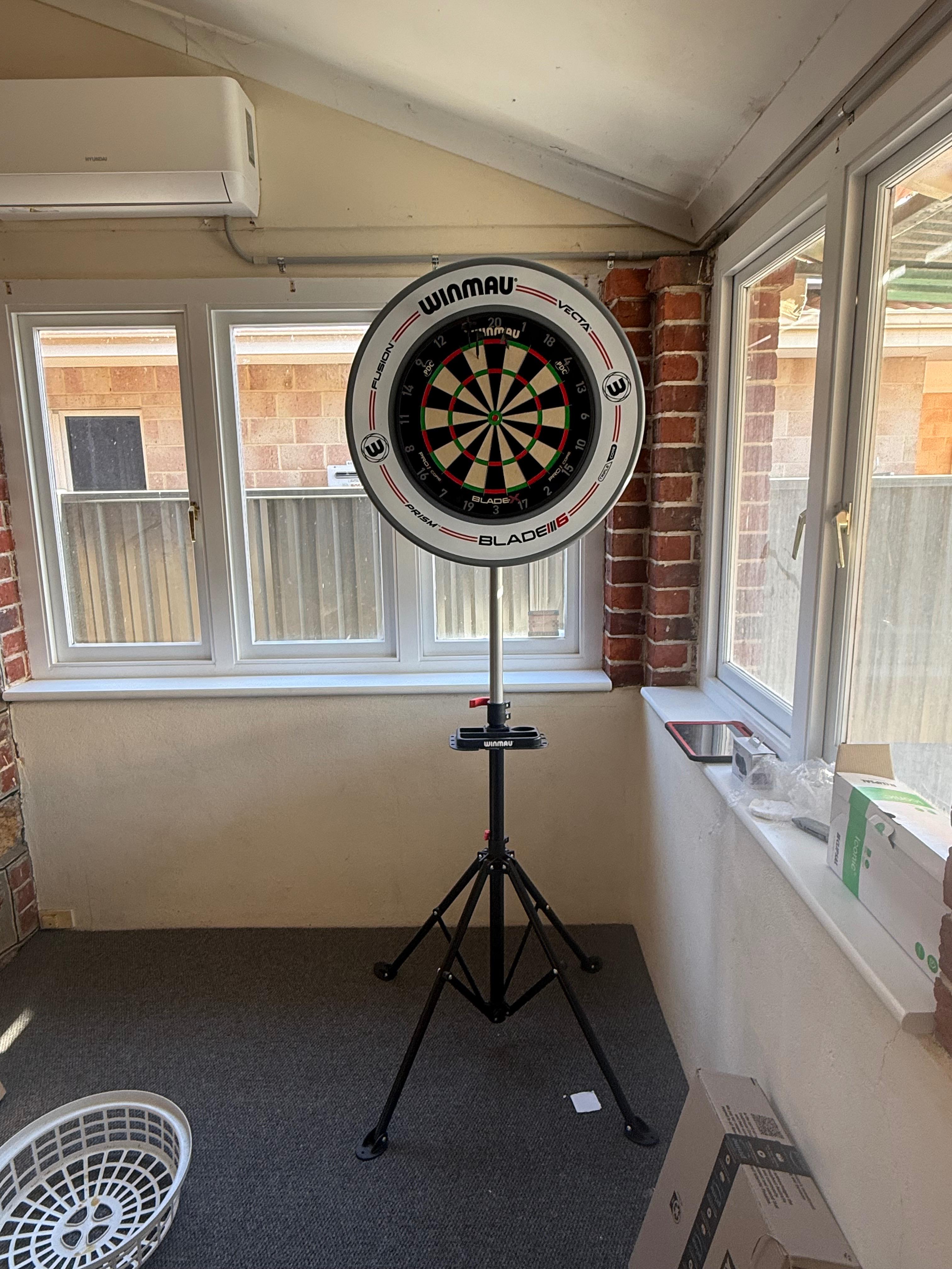 New dart set up