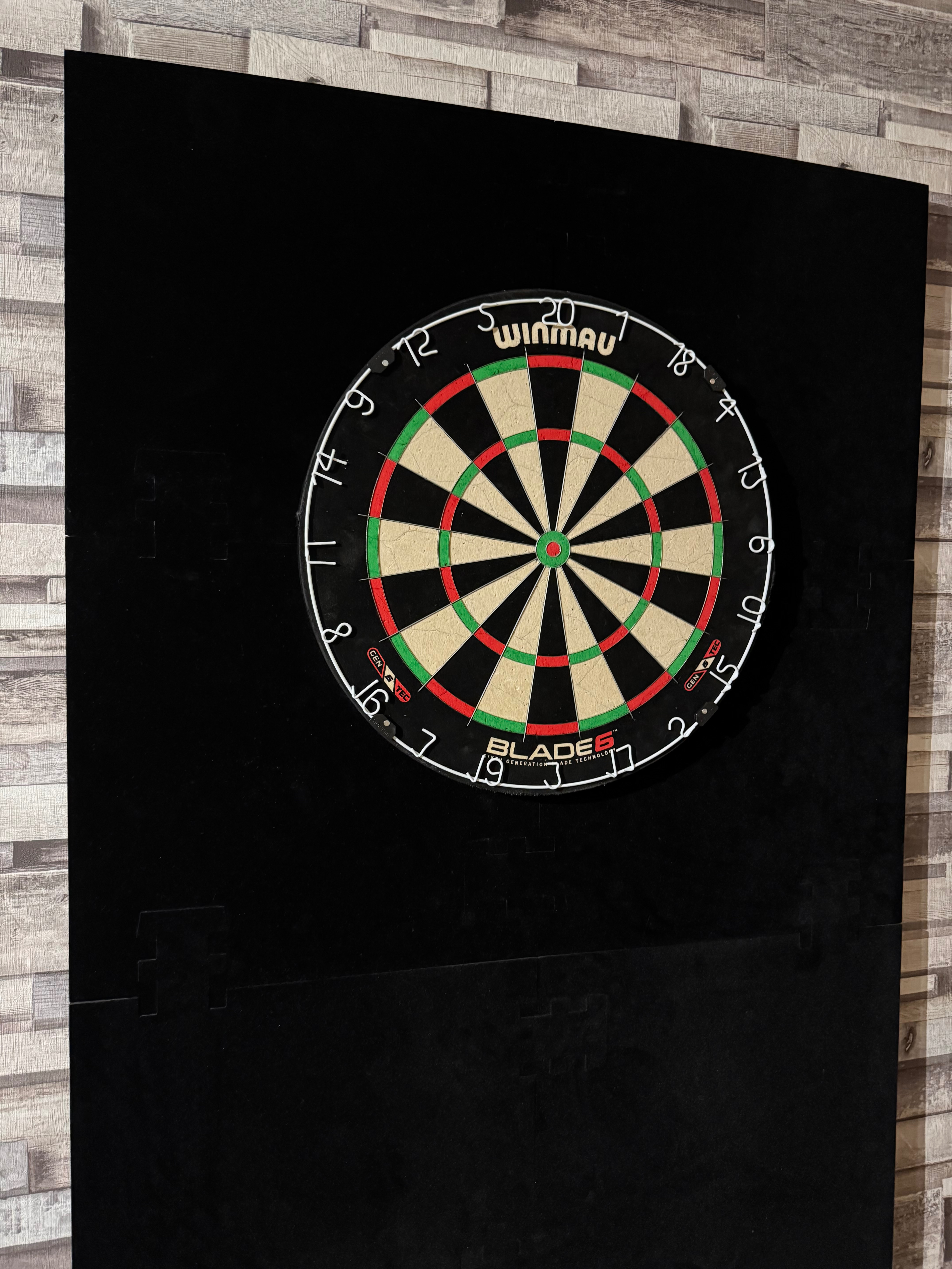Dartboard and surround