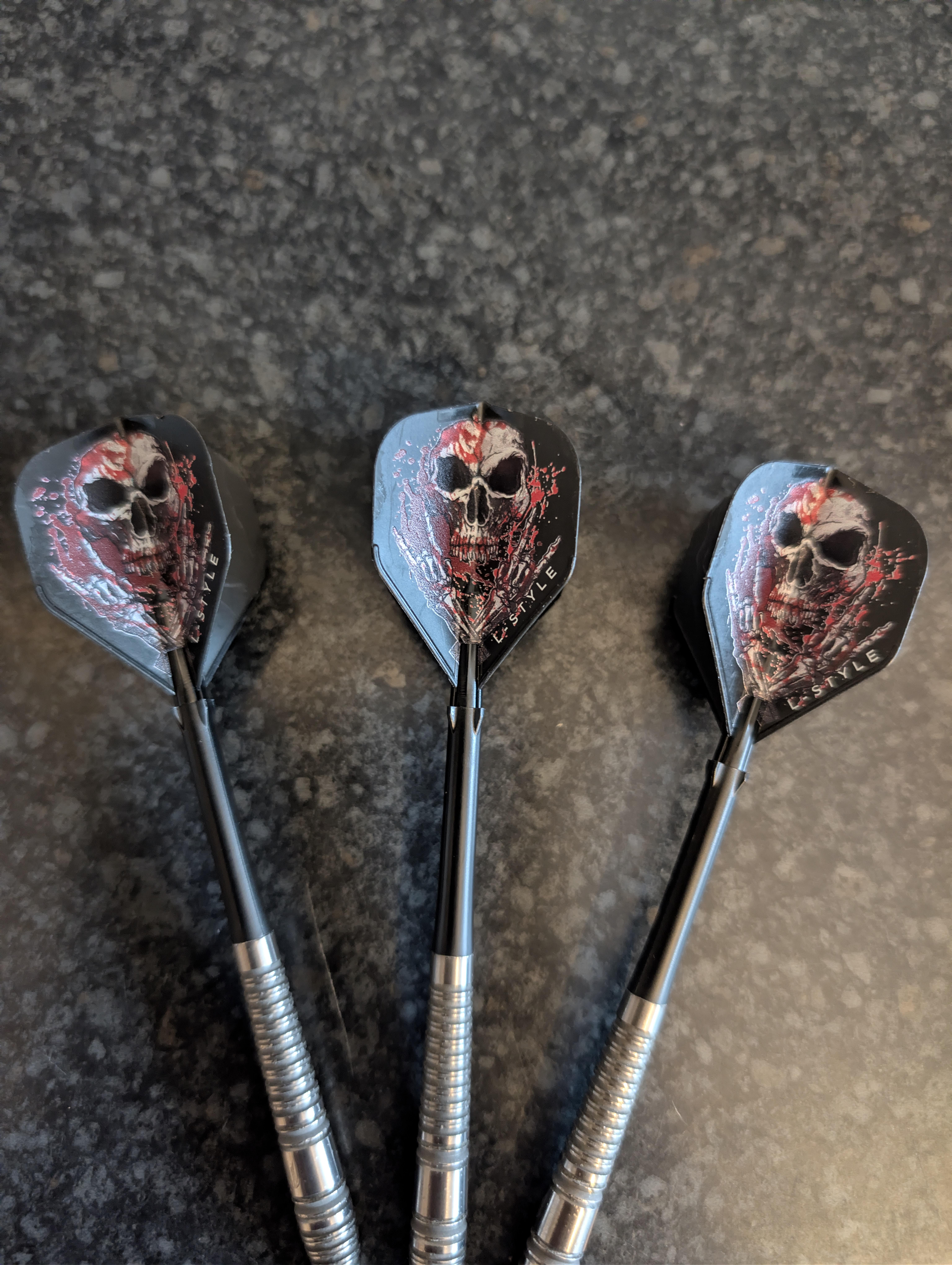 L style flights and stems