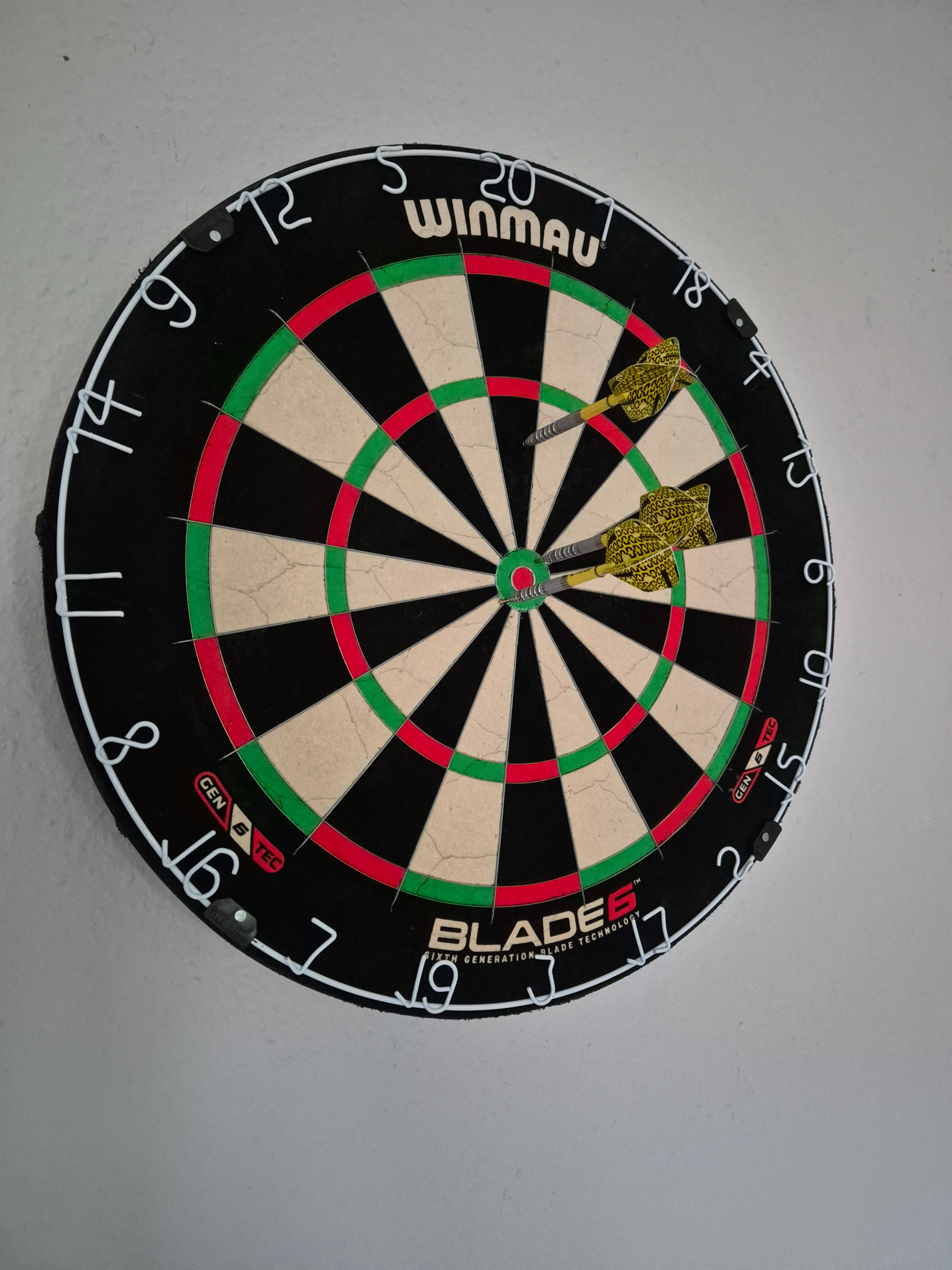 Neue Darts brauchen ein neues Board... #Dartshopper