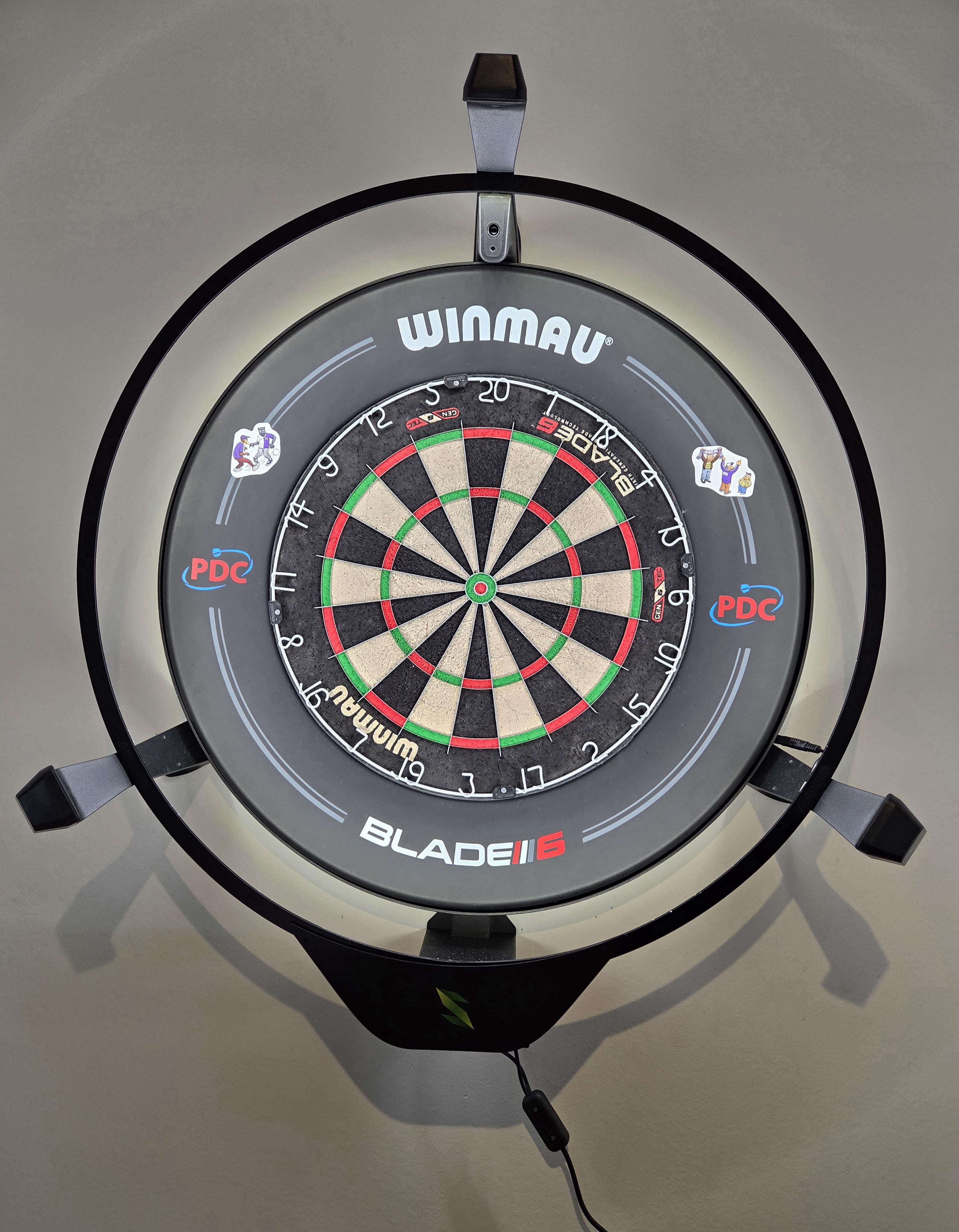 Scolia + winmau wispa + surround pdc