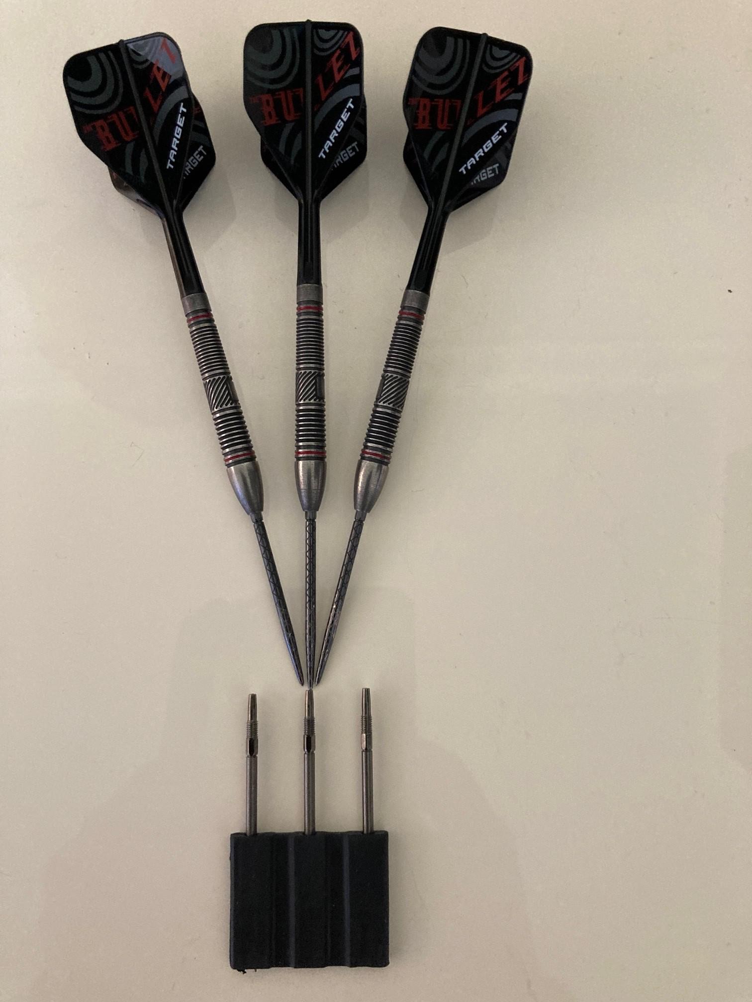 Loving my Target K-Flex Stephen Bunting NO2 - Dart Flights, Target Swiss Nano Points Black and Target Swiss Diamond PRO Black