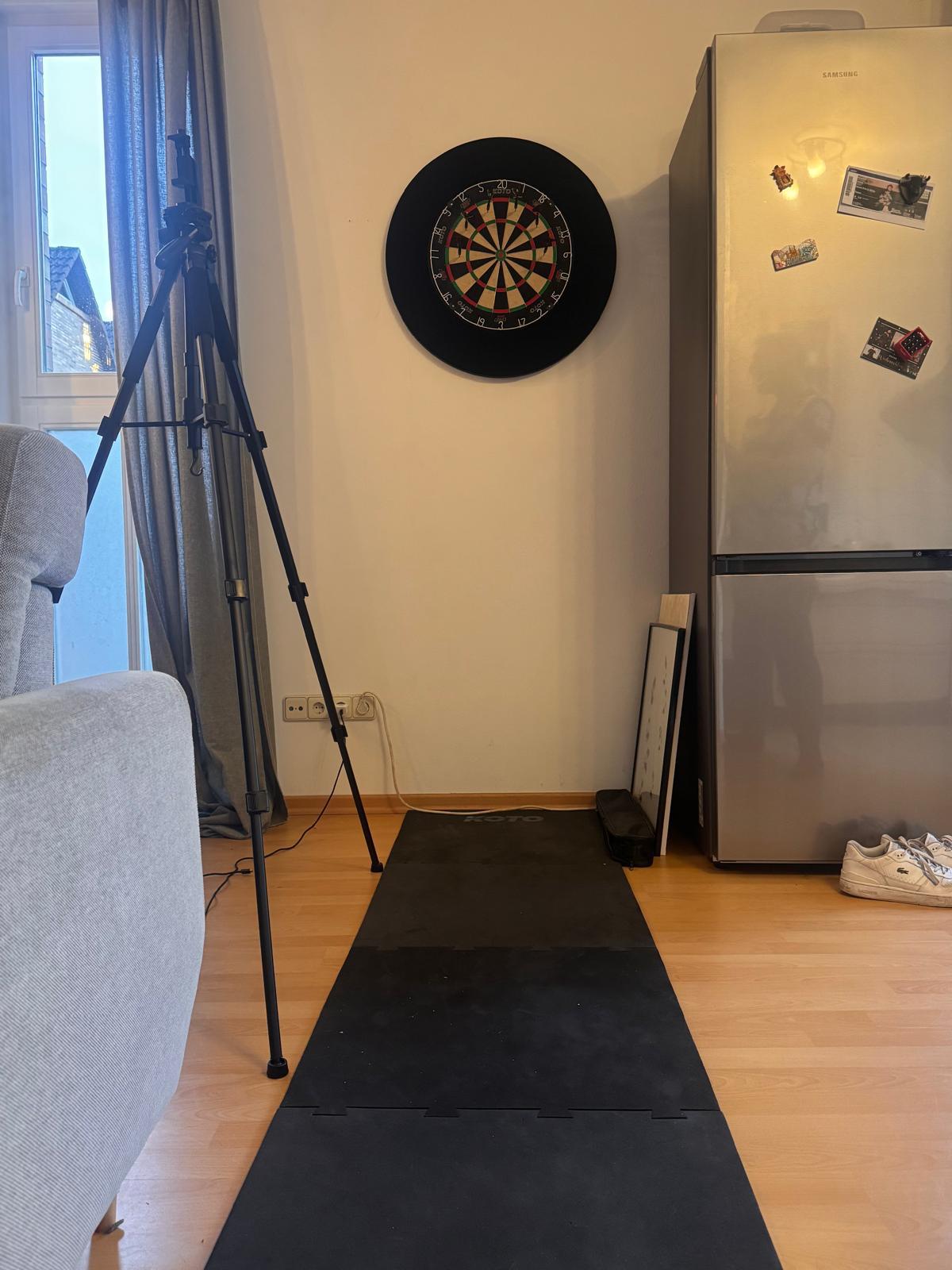Erstes Darts Setup 
