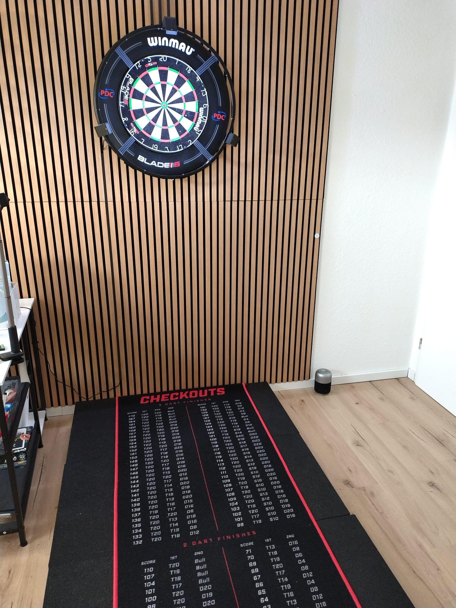 Dart Setup, alles von Dartshopper. Timon Klose