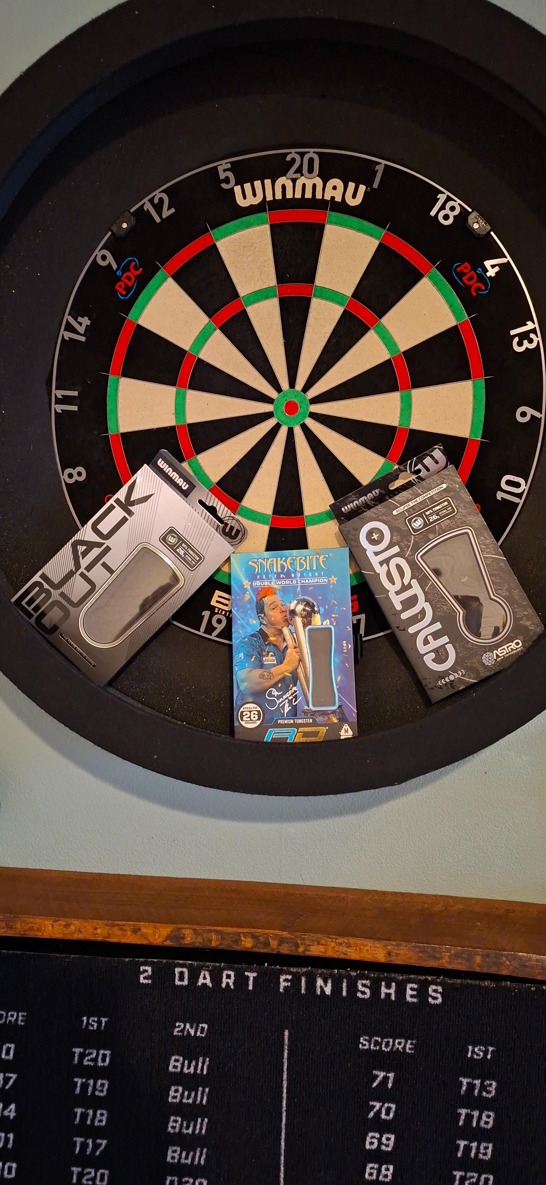 3x setje dartpijlen 