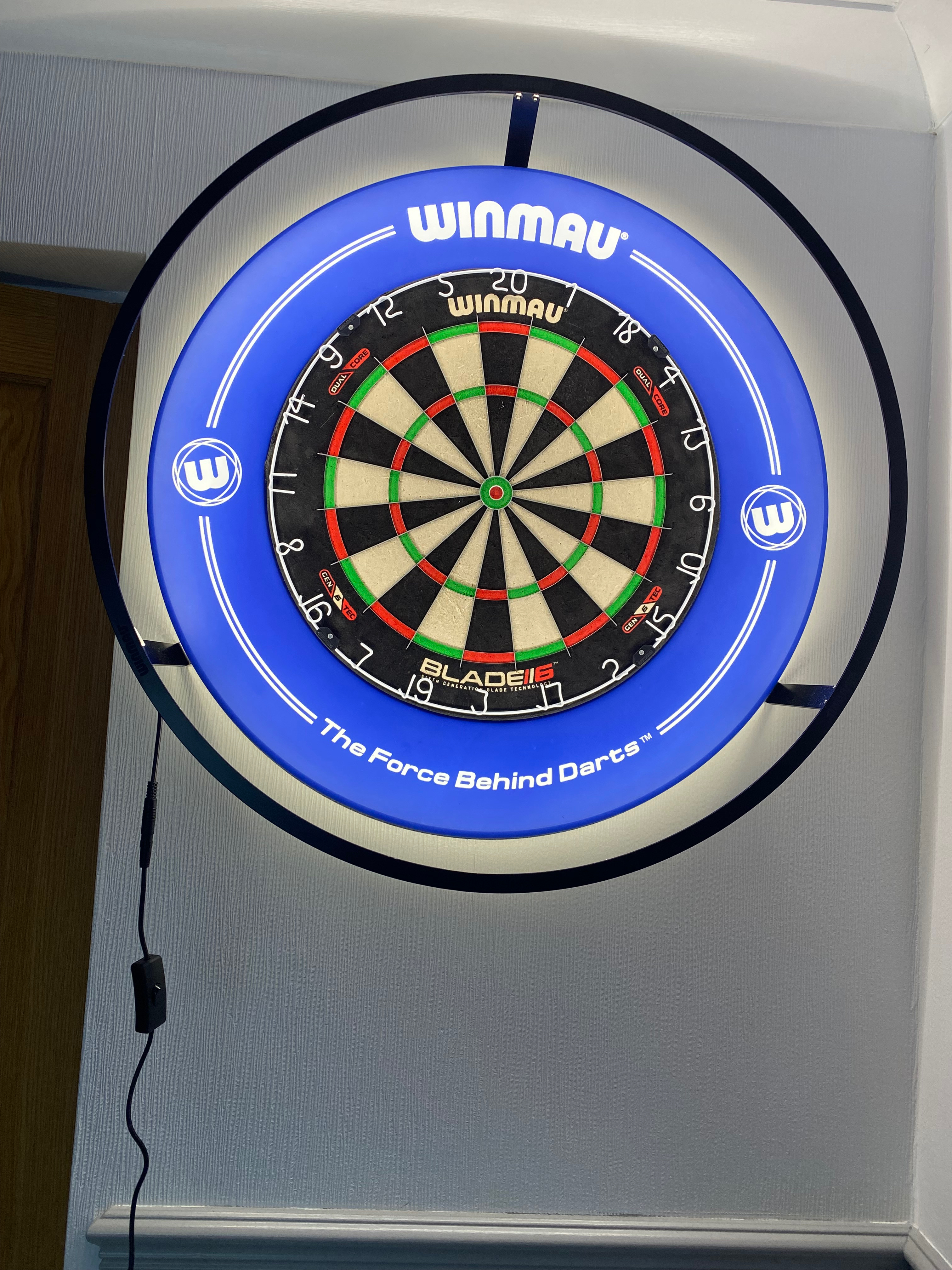 Dartboard sound insulation 