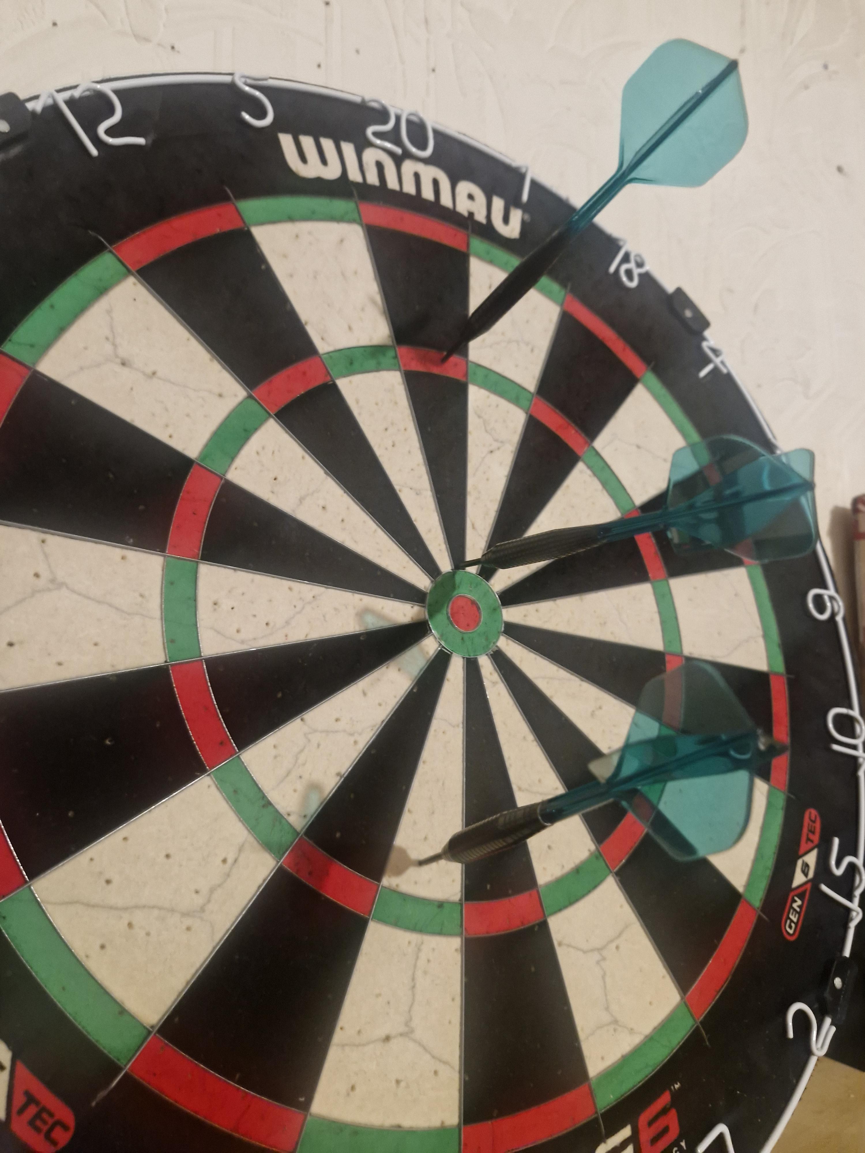 New dartboard