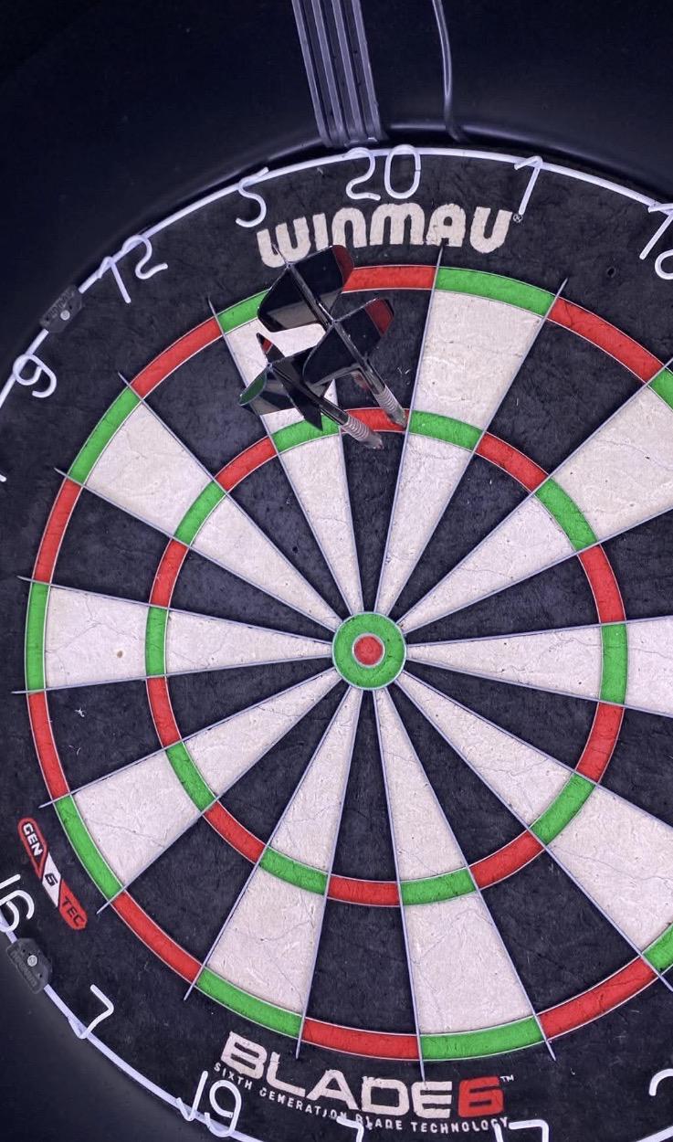 First throw with my Target Nathan Aspinall x Echo Swiss Point 90%