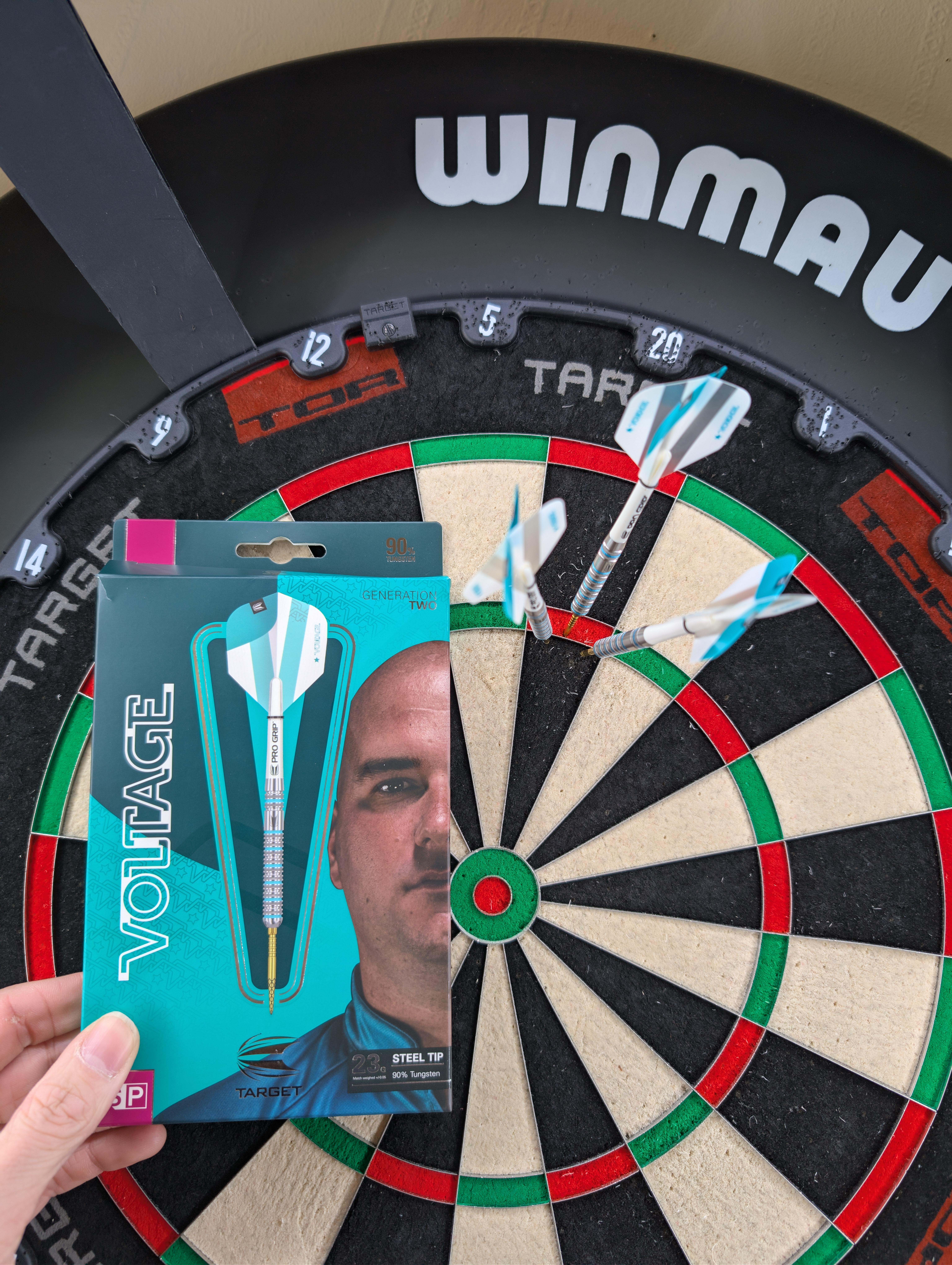 My new Rob Cross Gen 2s! #dartshopper