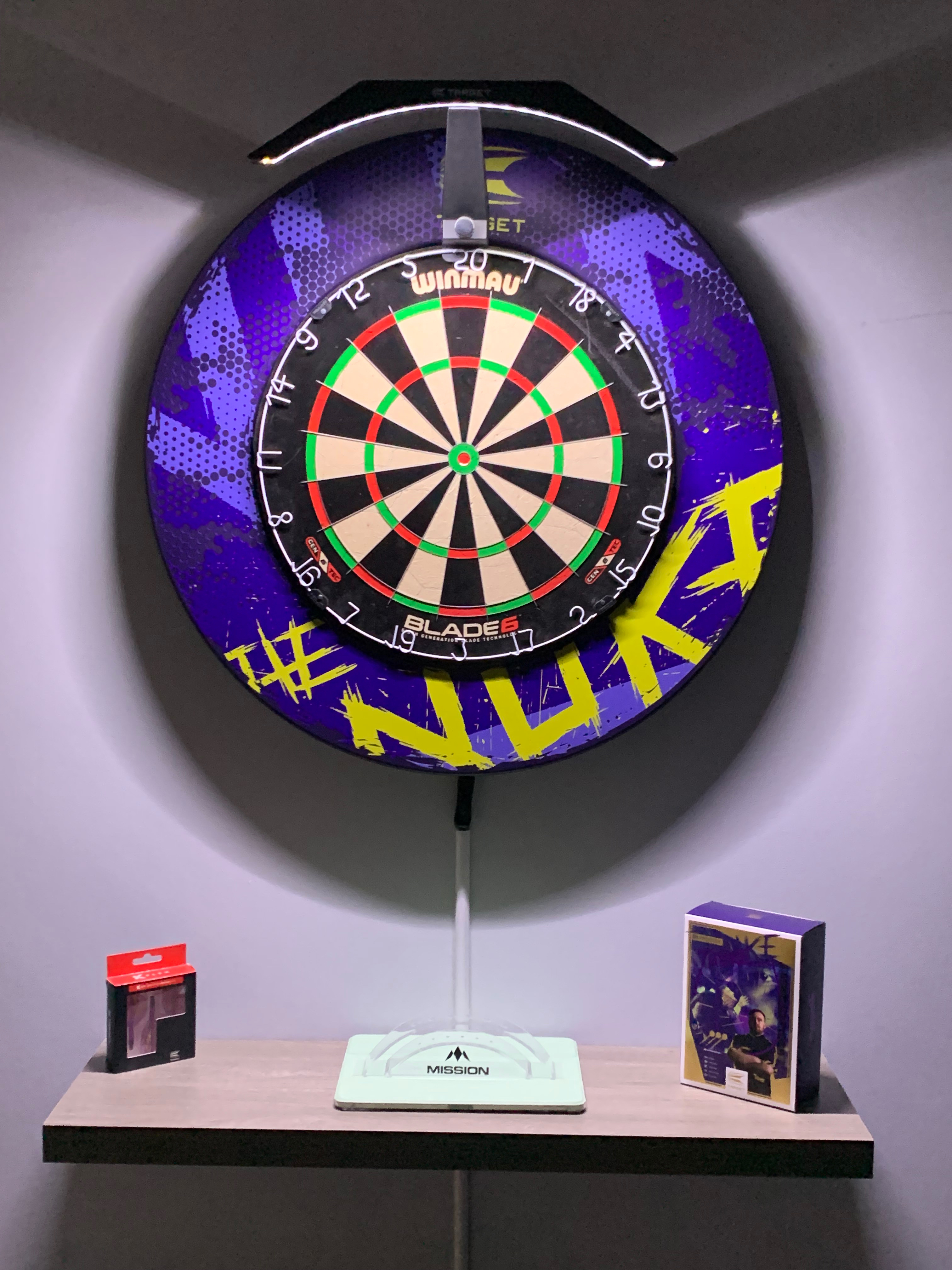 My darts set up 😃