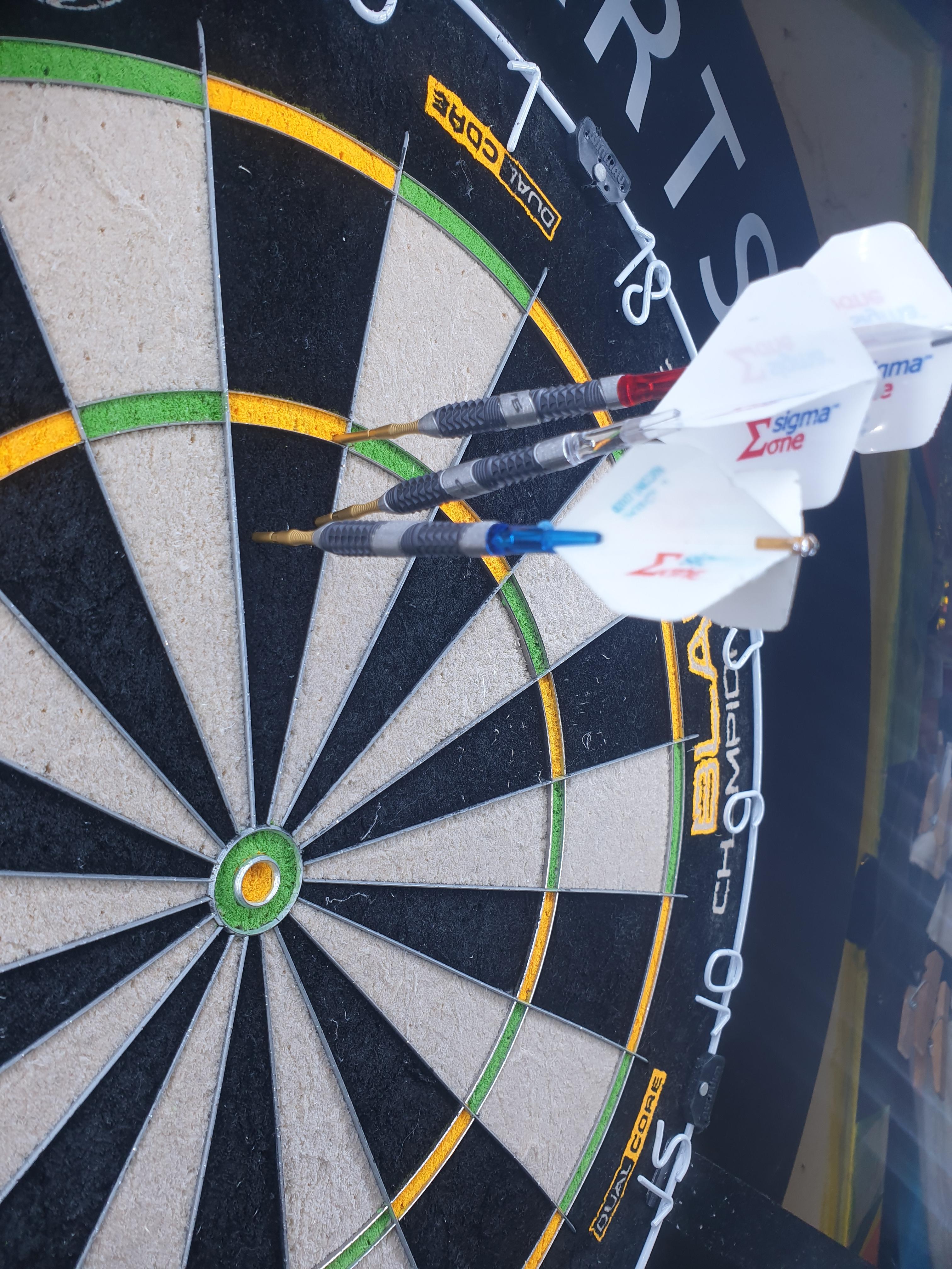 My ultra marine 25g no 2 100 on my champion choice board 