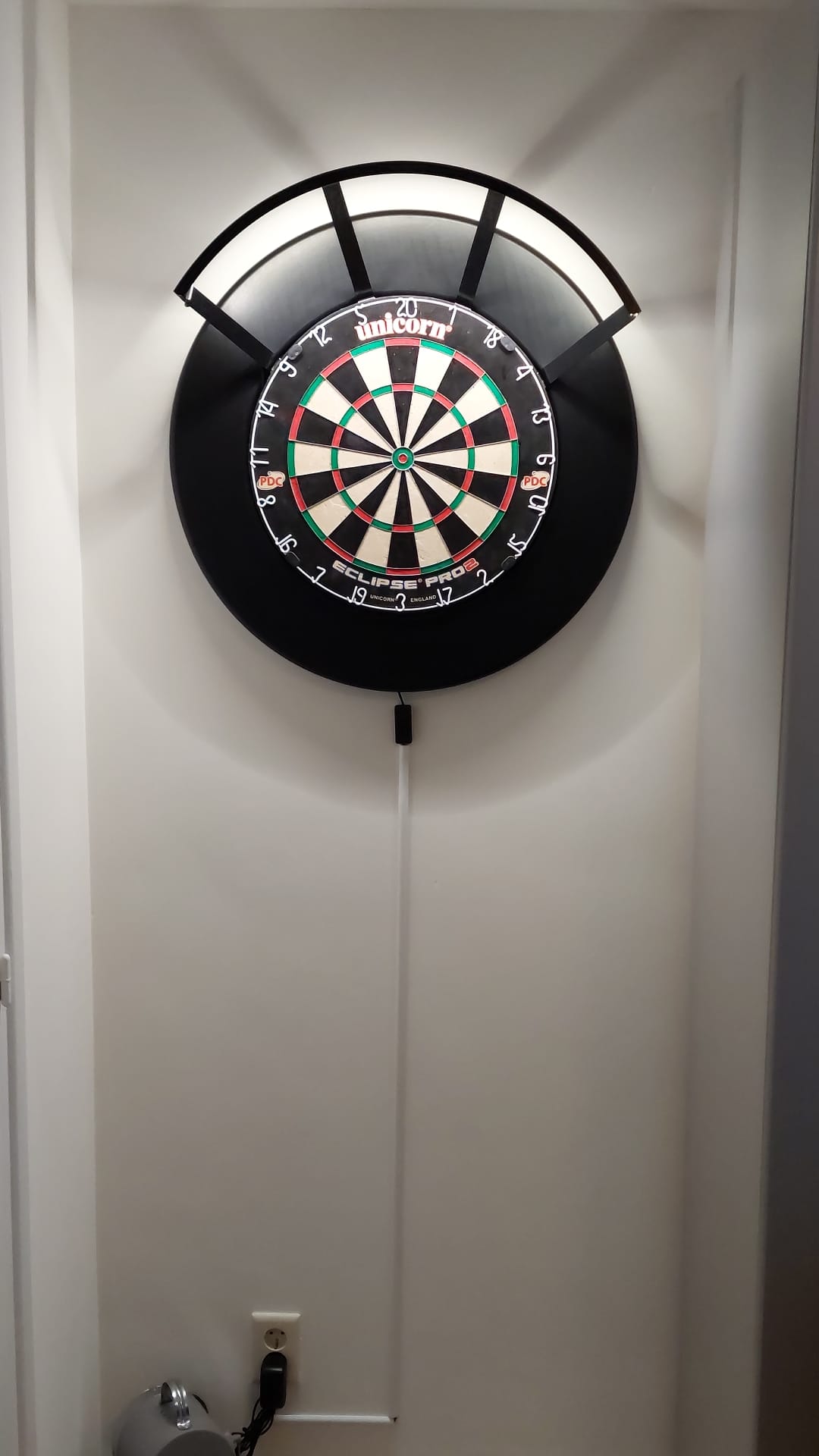 Dartbaan voor de open 'Nuthse' kampioenschappen, te Nuth!