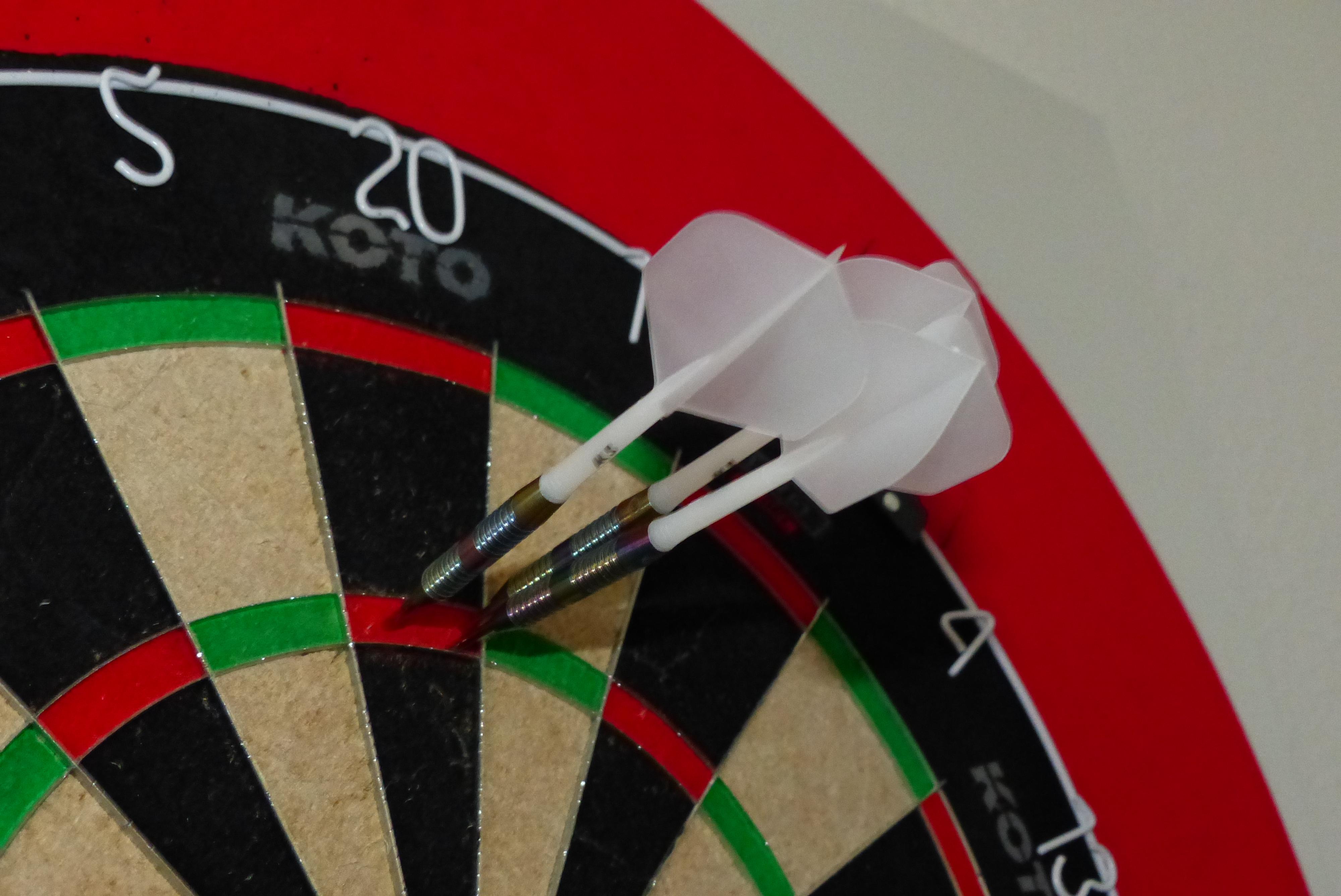 Die neuen Darts sind Super !!! Sieht man doch !