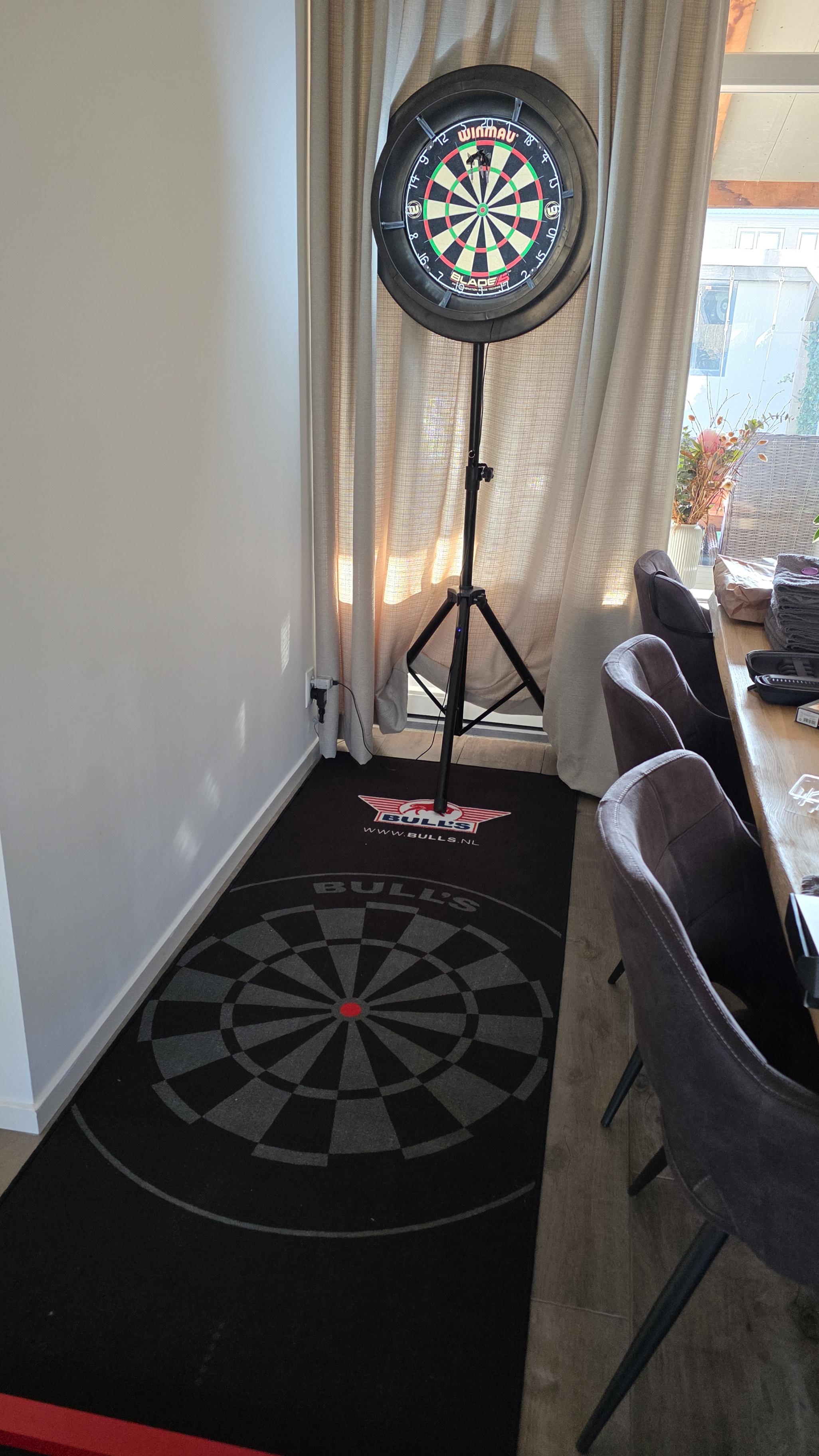 Flexibele opstelling darts