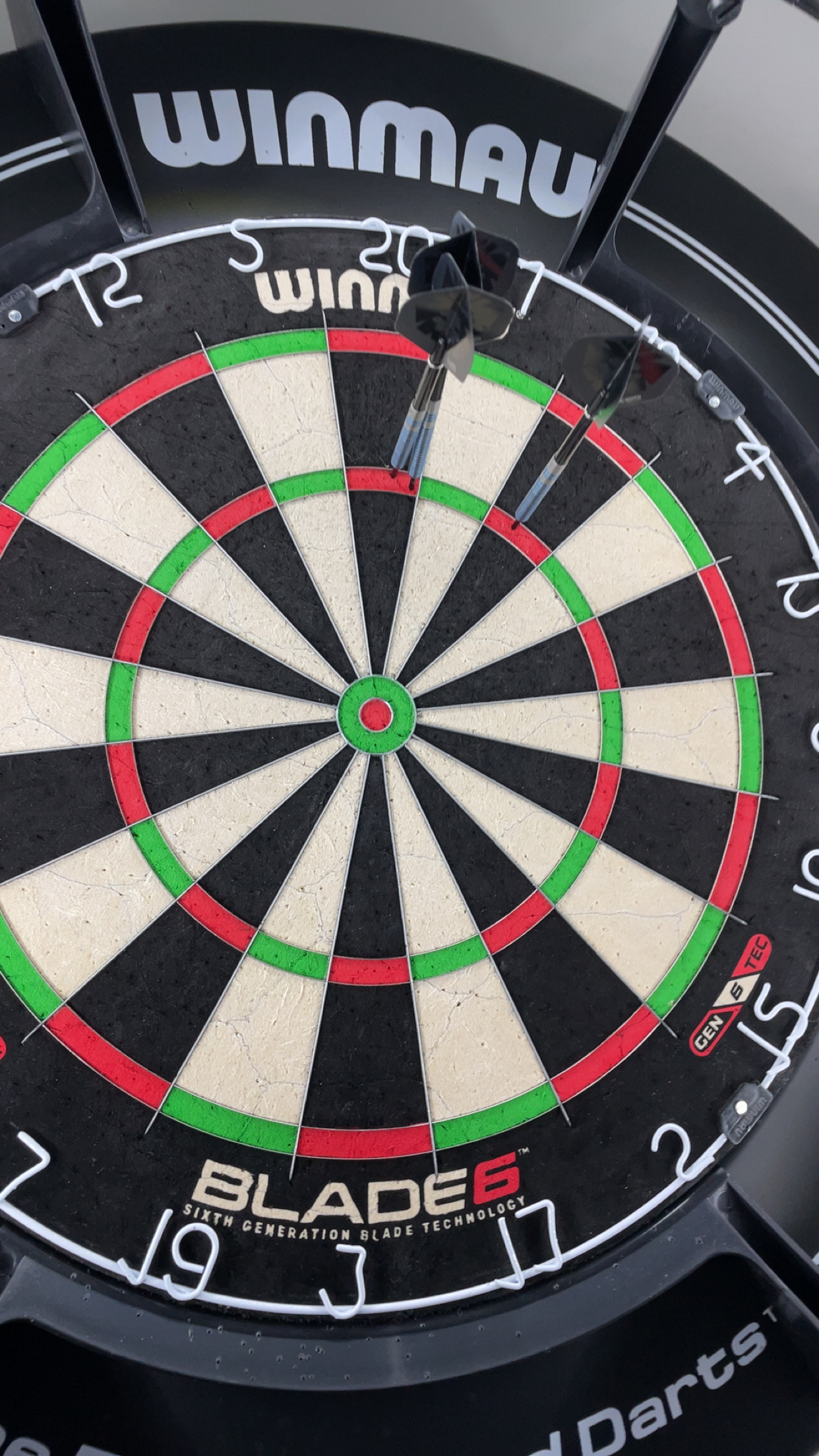 Winmau blade 6 + light + surround+ koto 90%