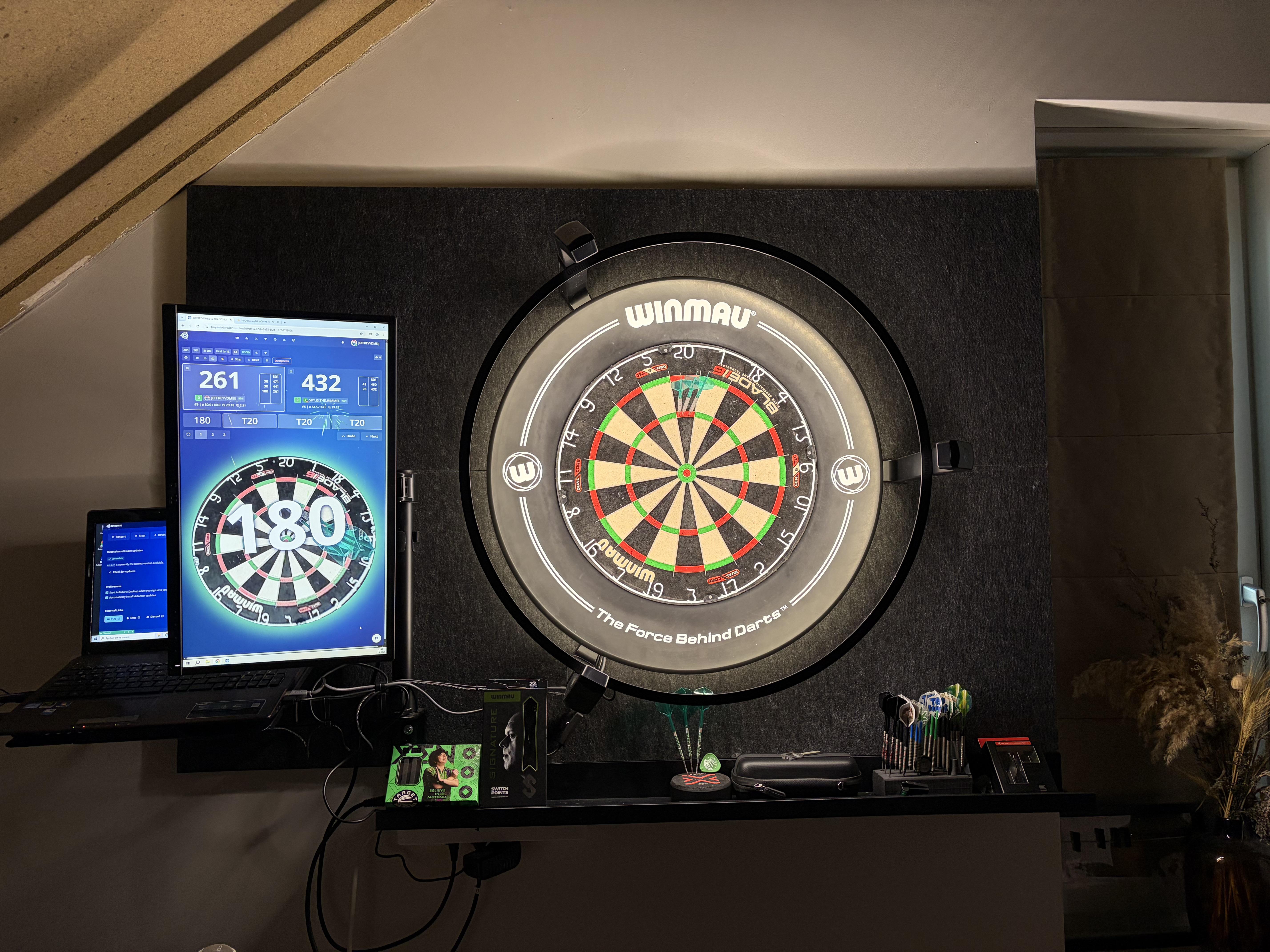 Mvg signature switchpoint, target k-flex green, winmau switch points
