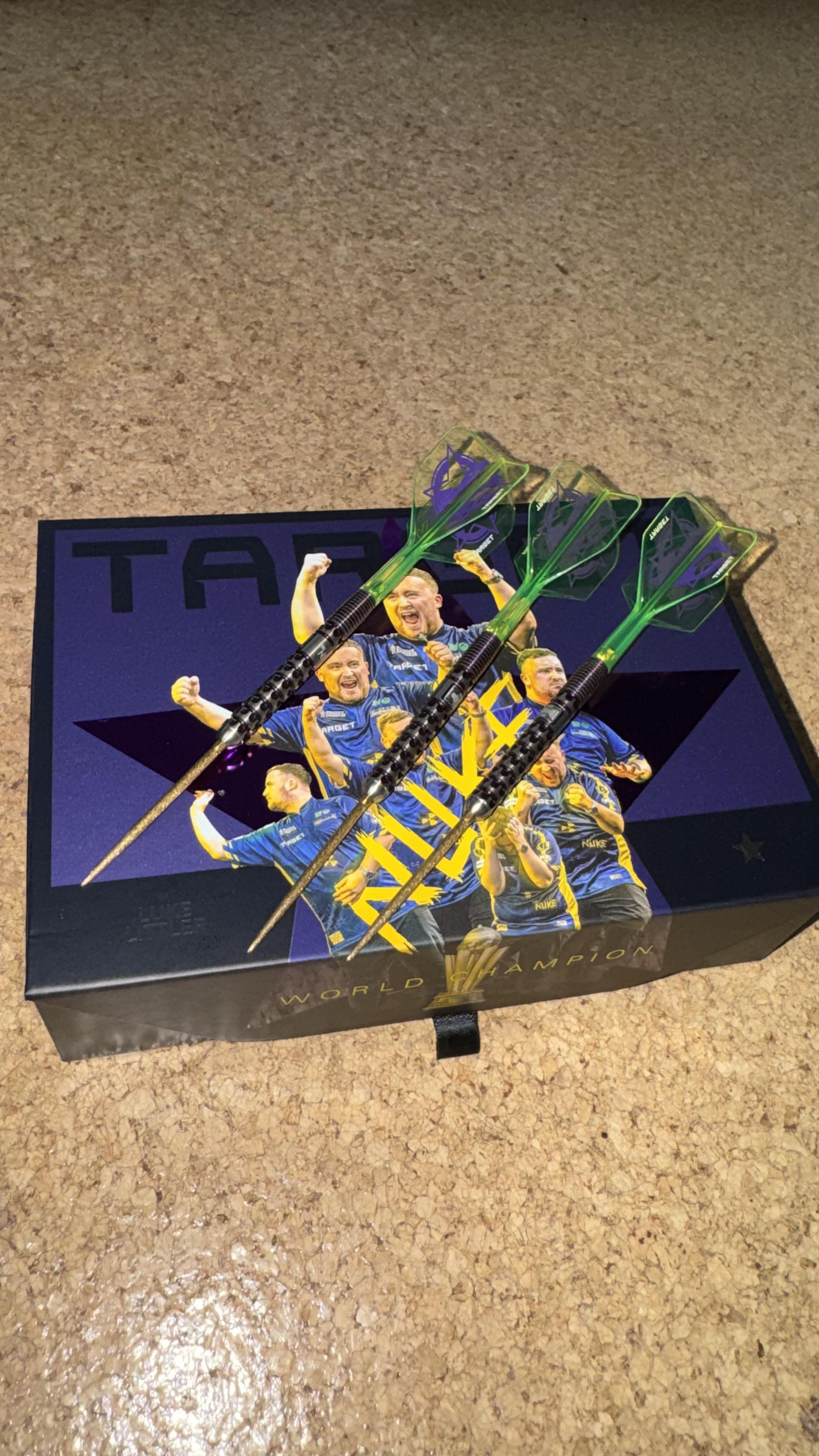 Luke Littler Wordchampion Darts
