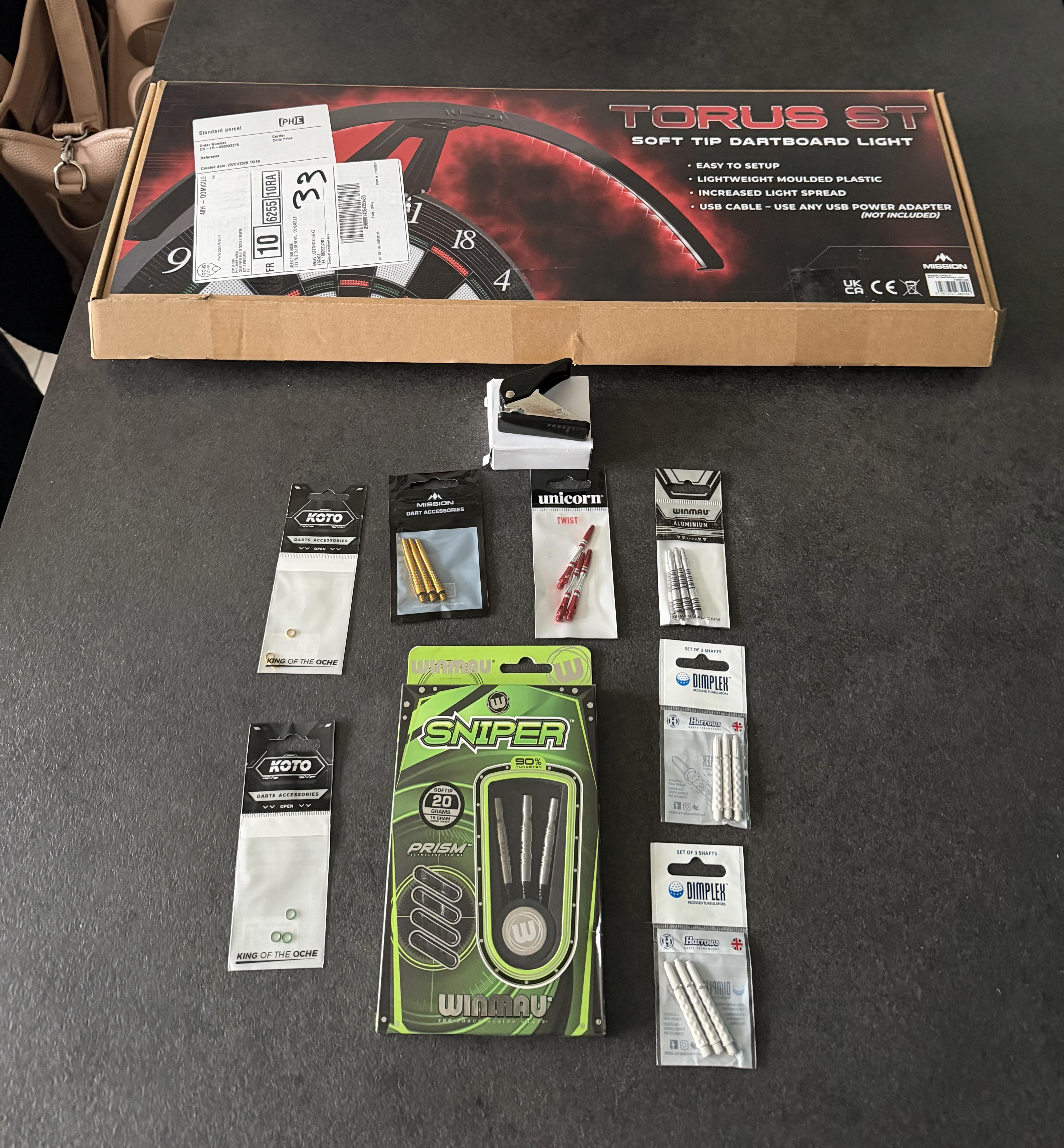 Commande du 22/01