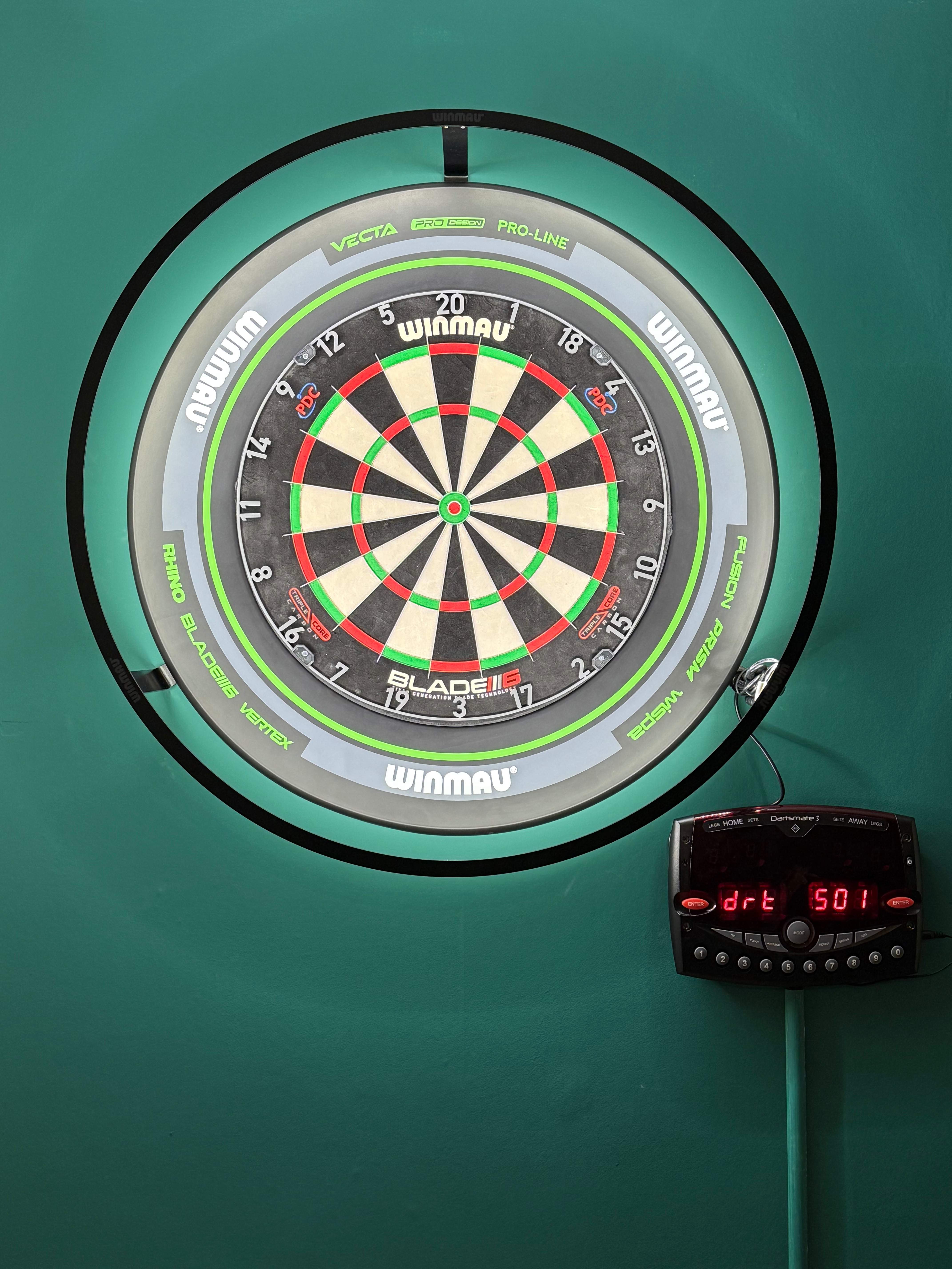 New surround and light ring from dartshopper 