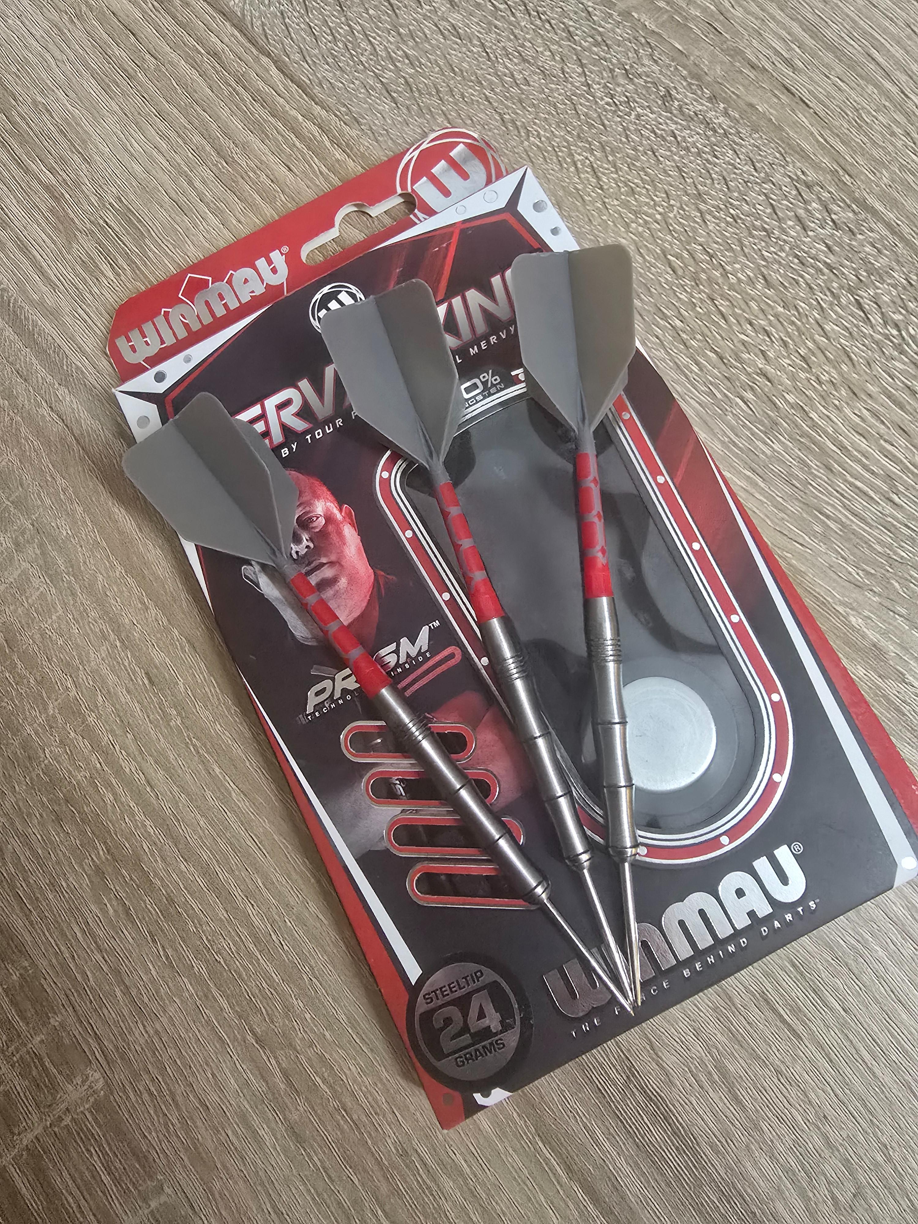 Mervyn King mit Cuesoul Rost T19 