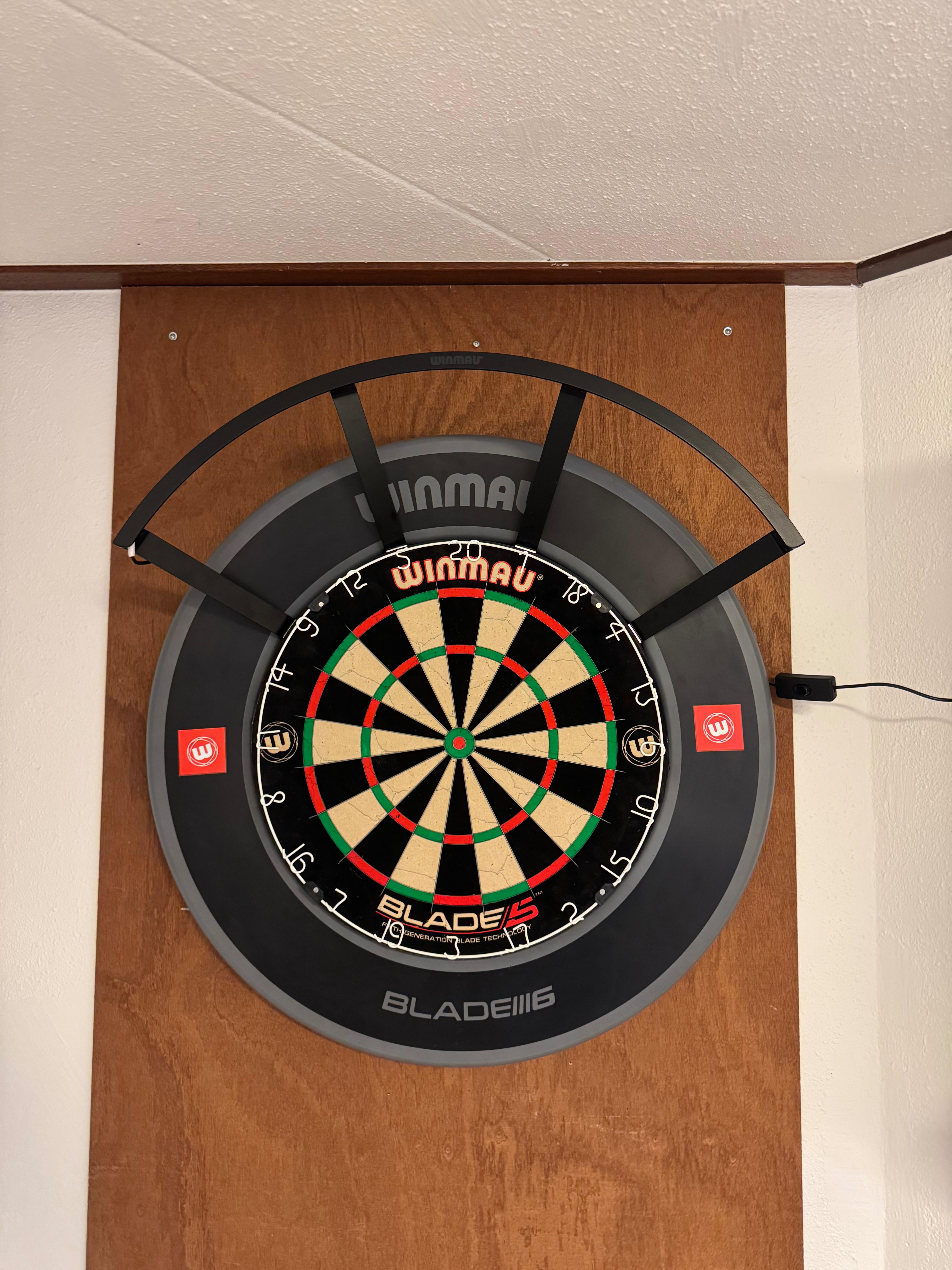 Alles is besteld bij dartshopper