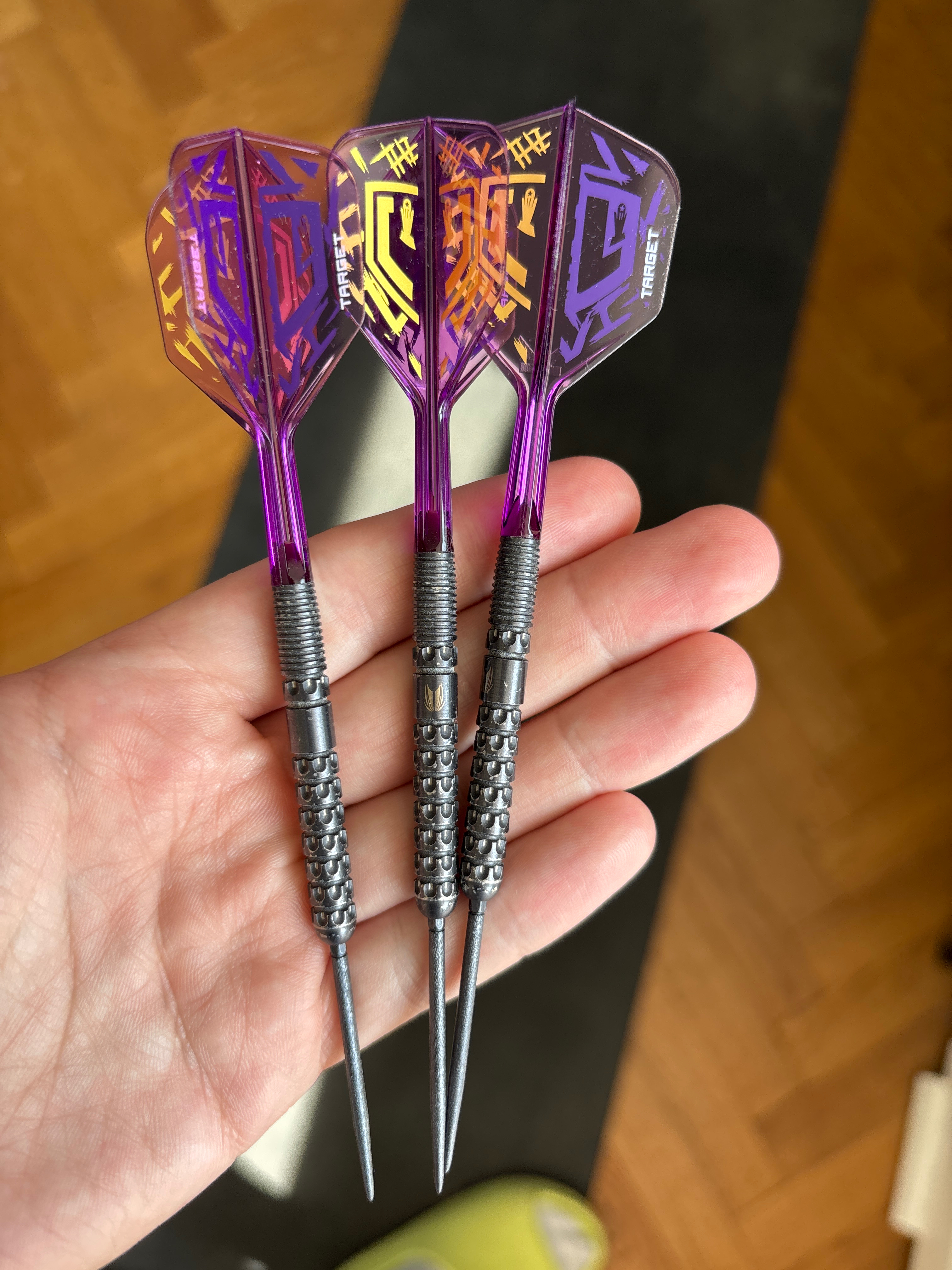 Nieuwe littler shafts en slk littler punten.