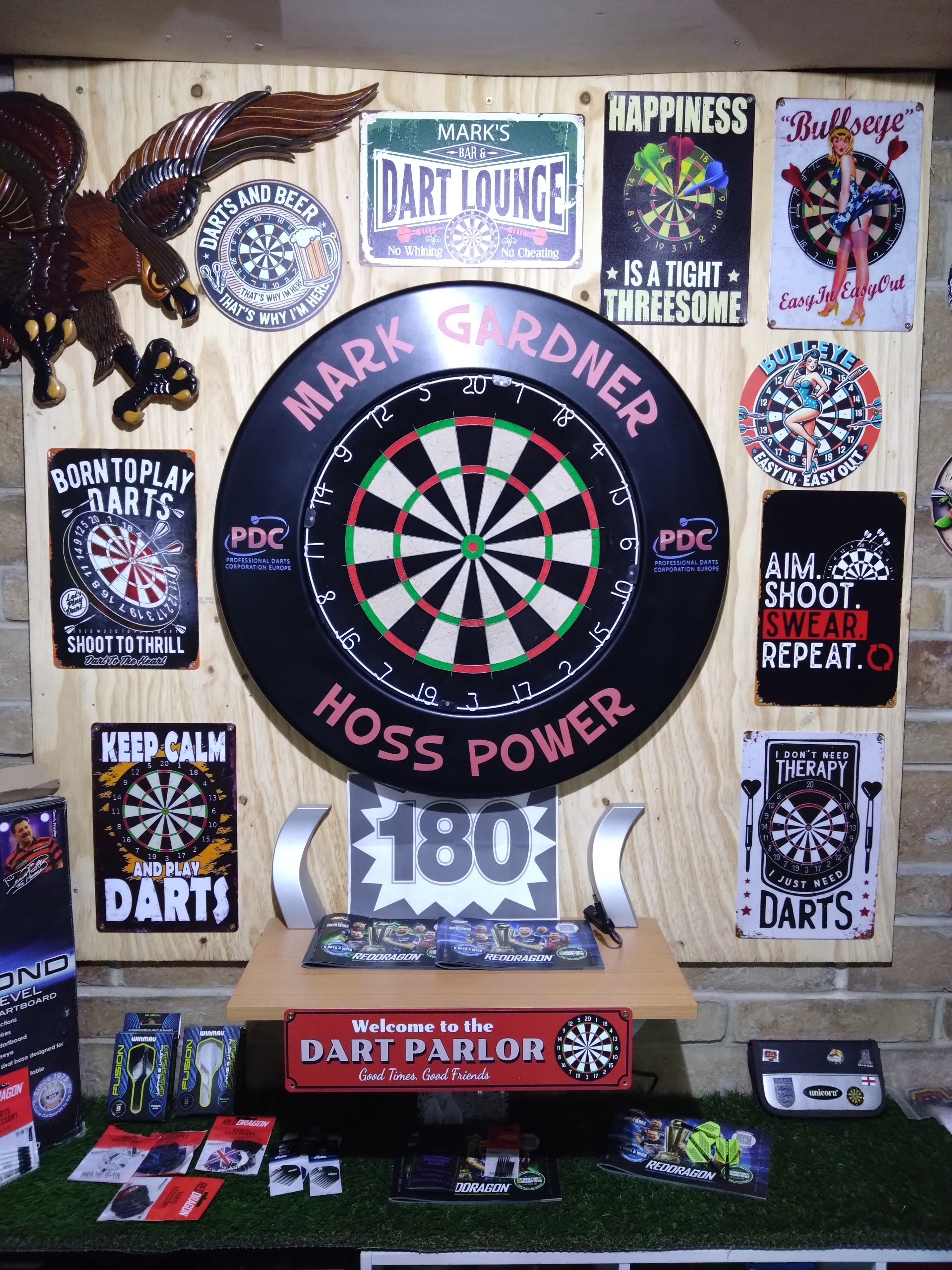 Perfect addition to my darts cave 