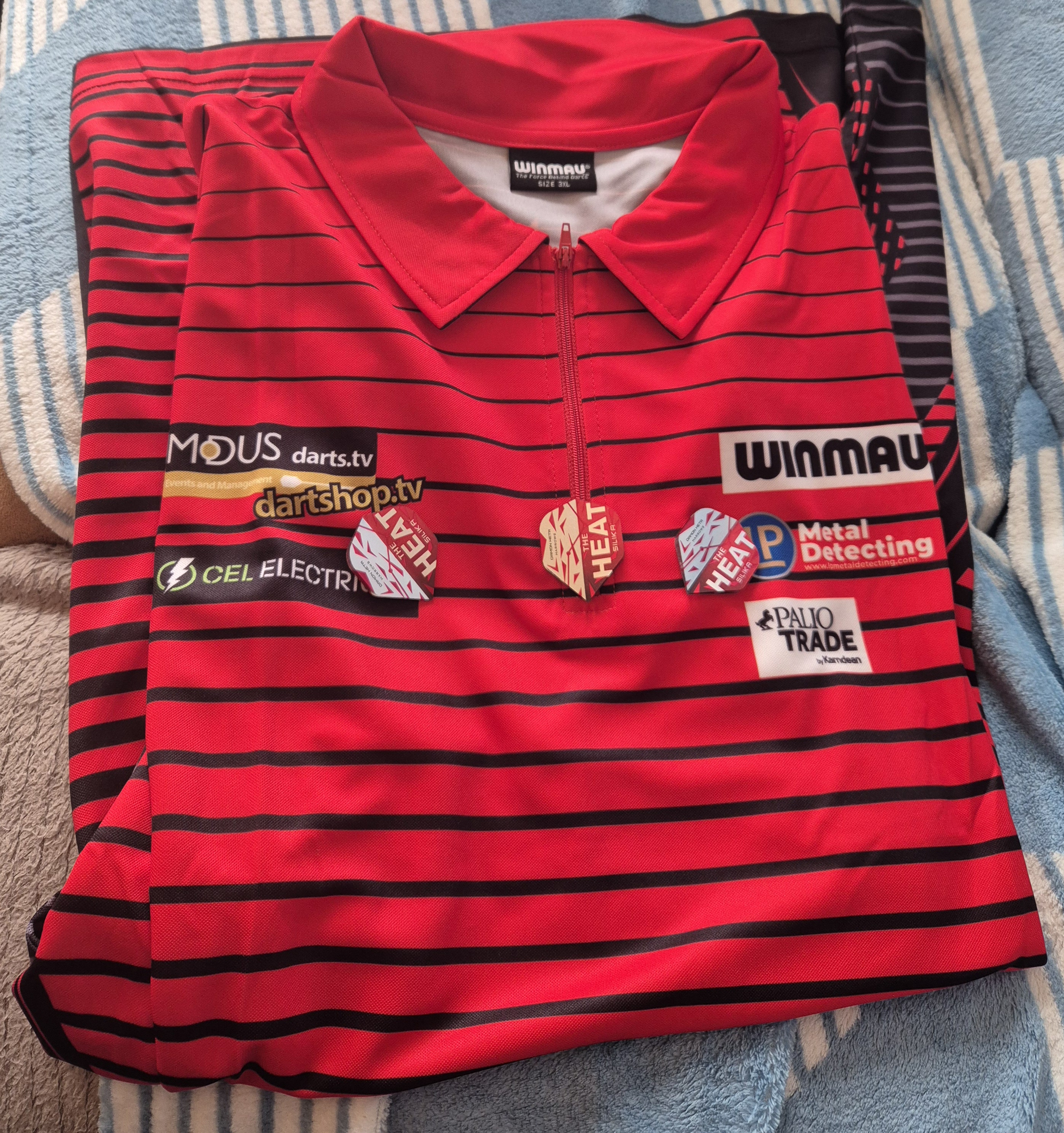 Shirt Joe Cullen en Flights Damon Heta