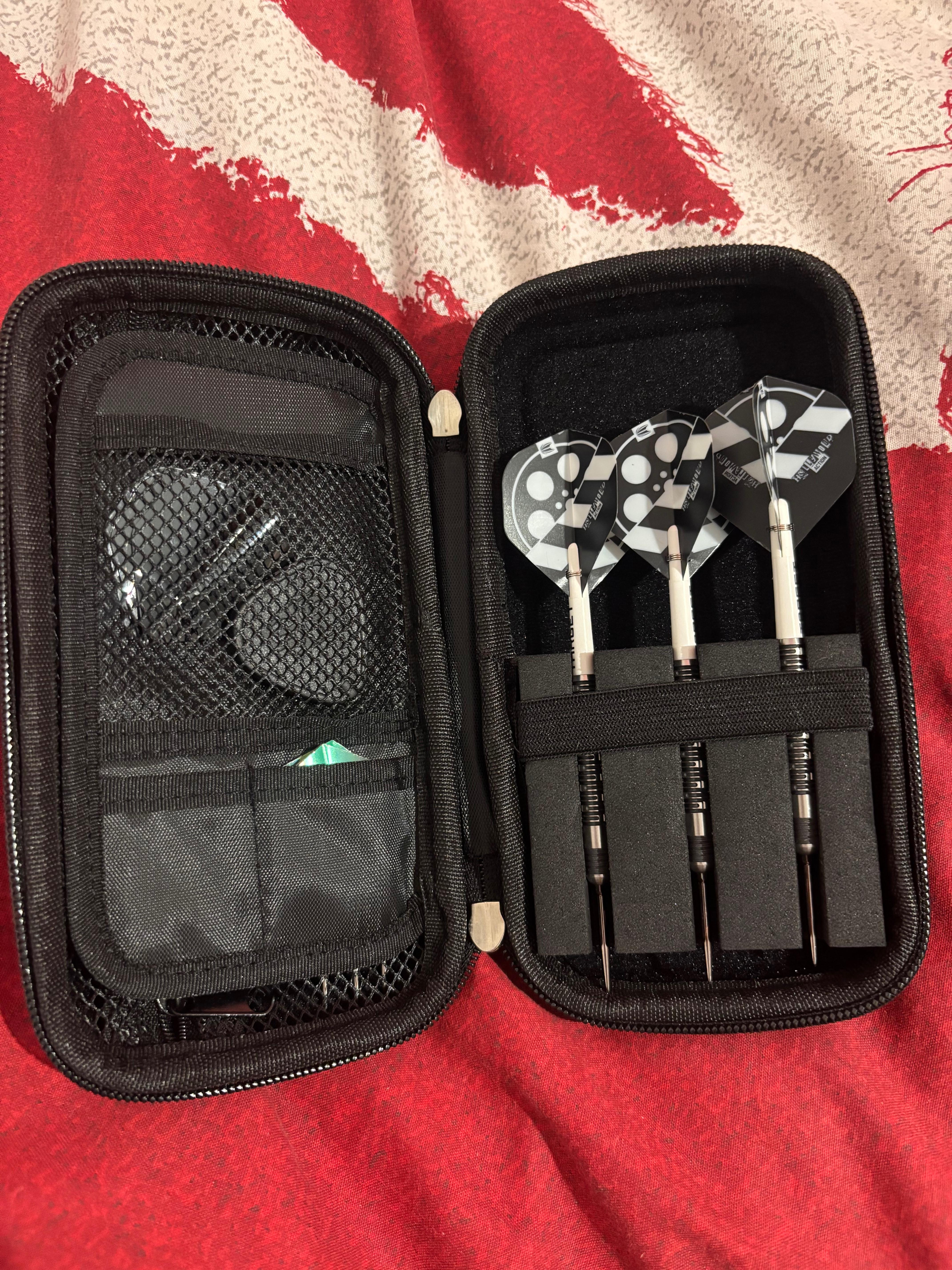 Darts and case 