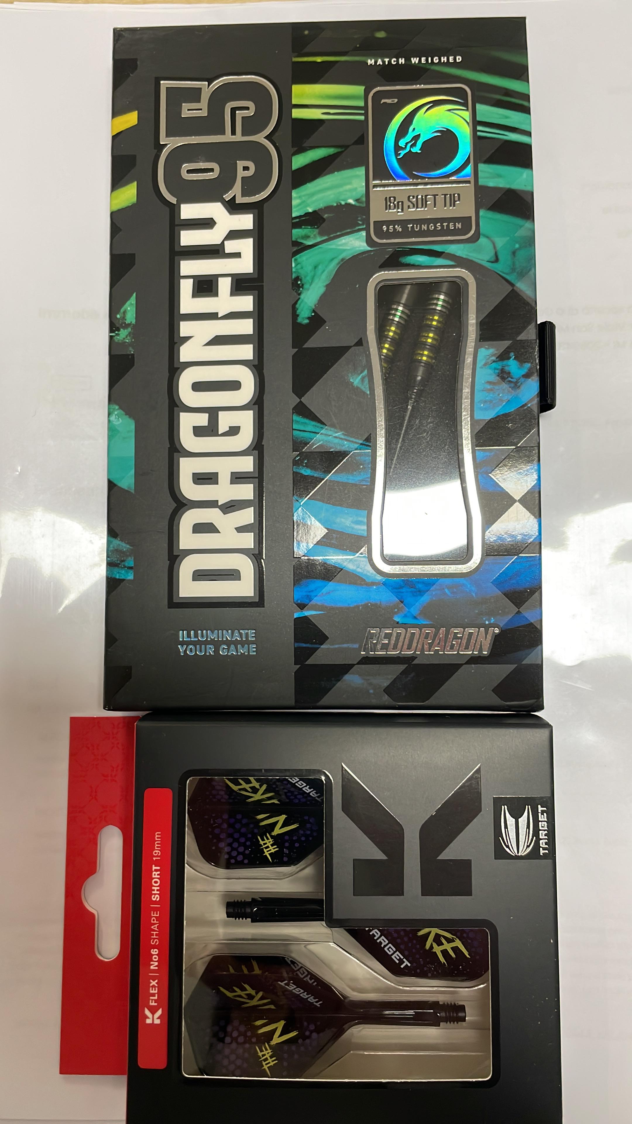Reddragon dragonfly 95 e Target flex short